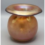Künstlervase / An artist glass vase, Erwin Eisch (*1927), Frauenau, 1980