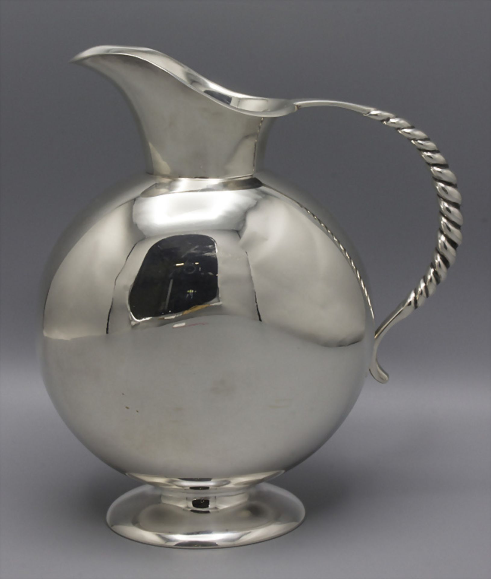 Art Déco Weinkrug / An Art Deco silver wine jug, Wilkens & Söhne, Bremen, um 1925