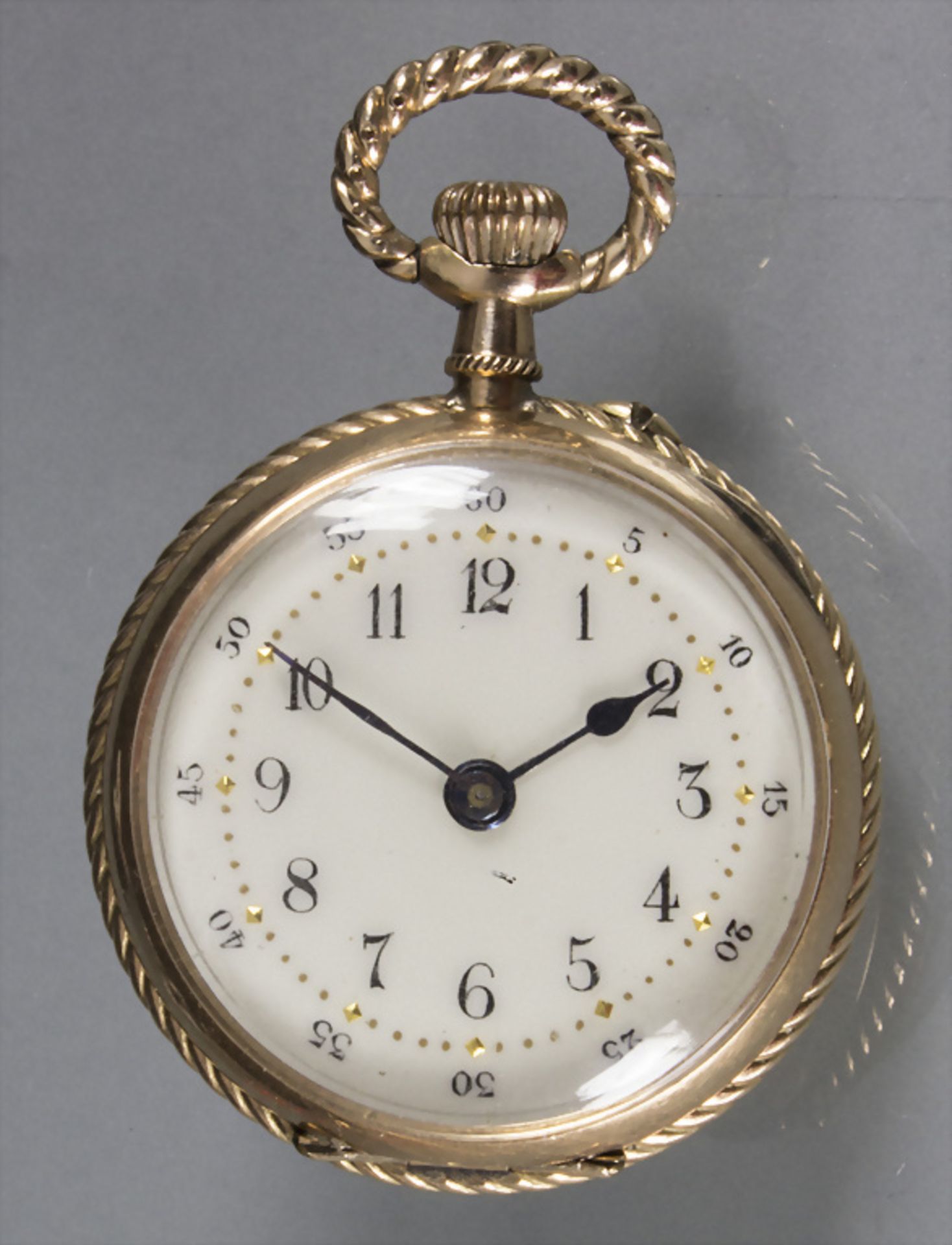 Taschenuhr / A 14ct gold pocket watch, Schweiz, um 1925