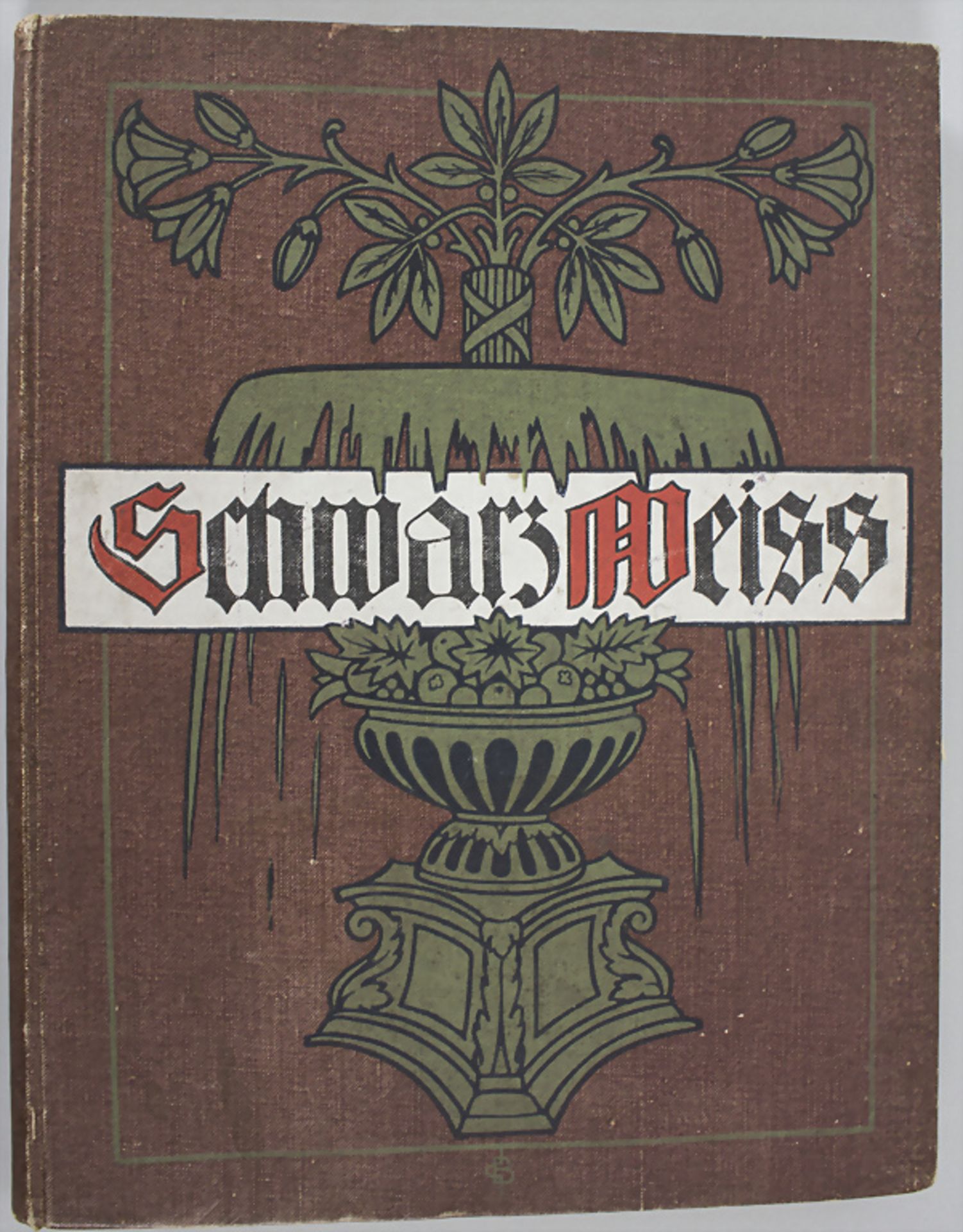 J. Schlattmann: 'Schwarz-Weiß. Ein Buch der zeichnenden Kunst', Berlin, 1903