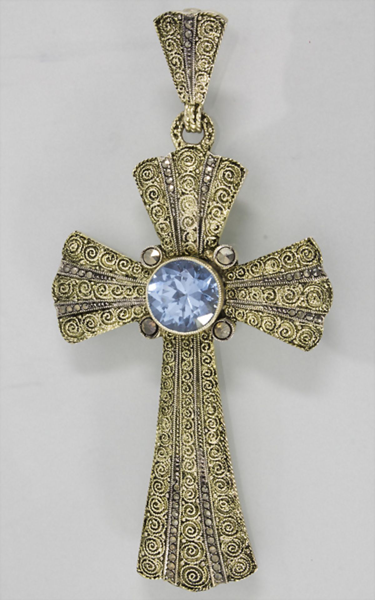 Kreuzanhänger / A cross pendant, Theodor Fahrner, Pforzheim, um 1930