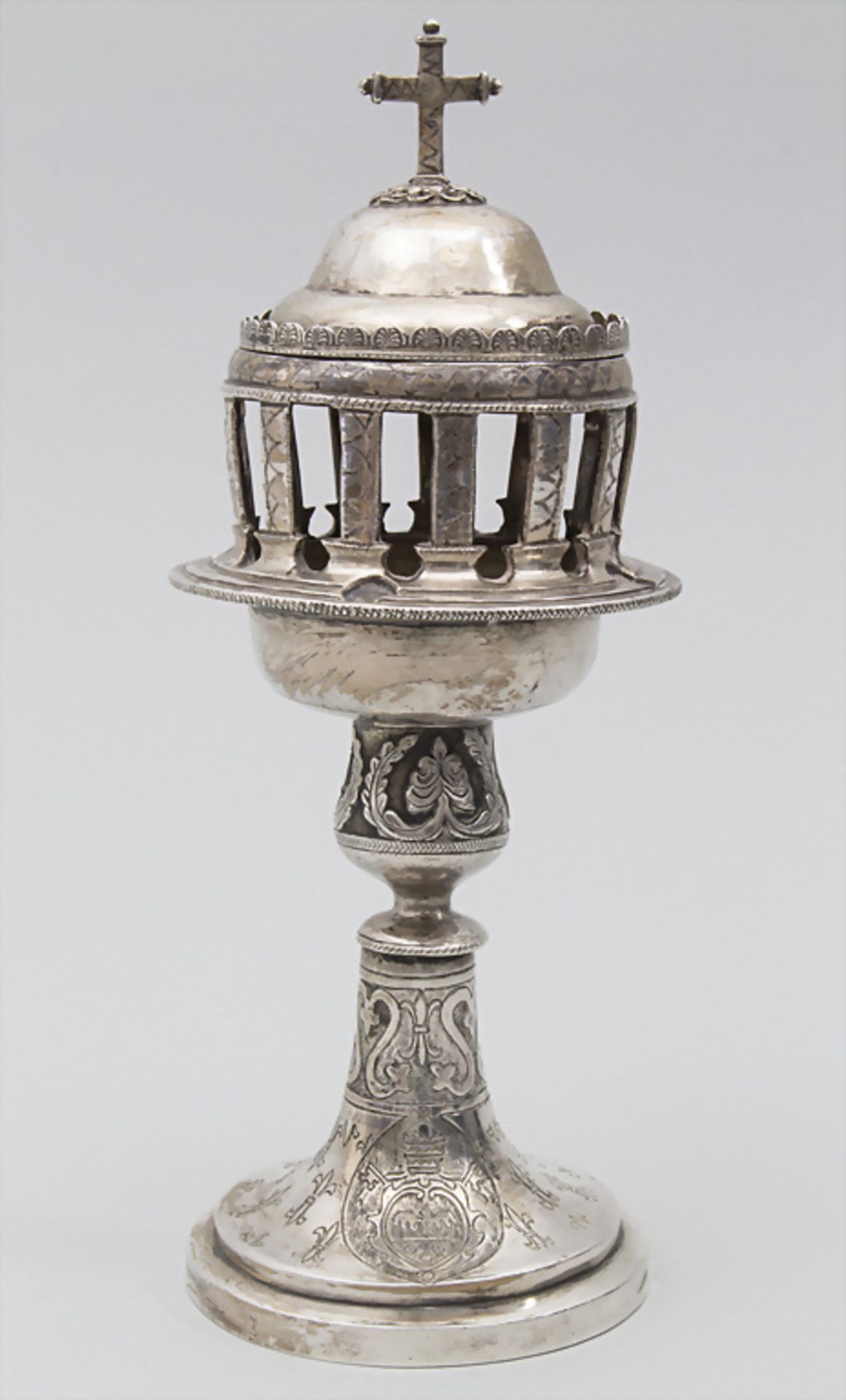 Weihrauchbrenner / A silver incense burner, Valentin Echeverria, Vitoria (Pais Vasco/ ...