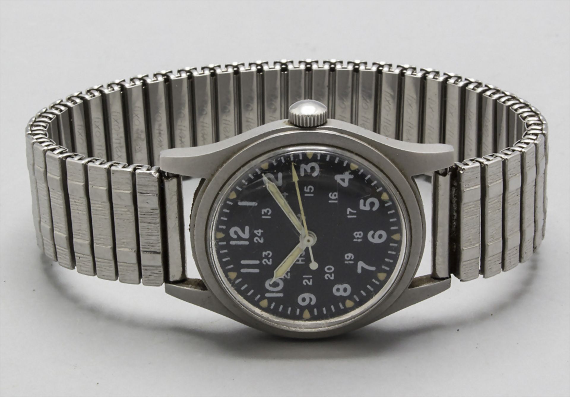 Militäruhr / A military wrist watch, Hamilton, USA, 1983