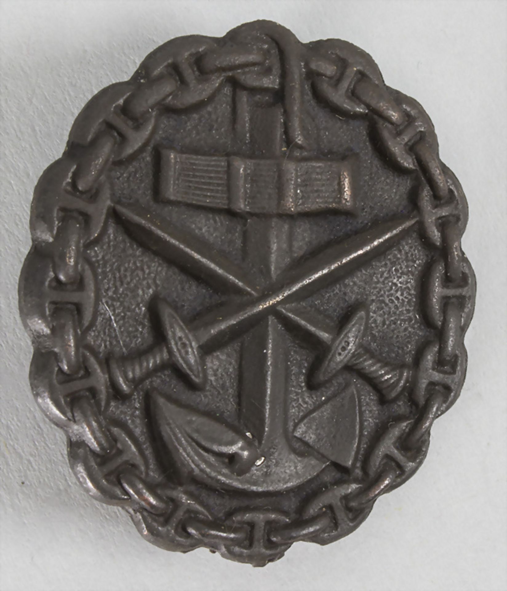 Verwundetenabzeichen der Marine in Schwarz, WK I / WW I