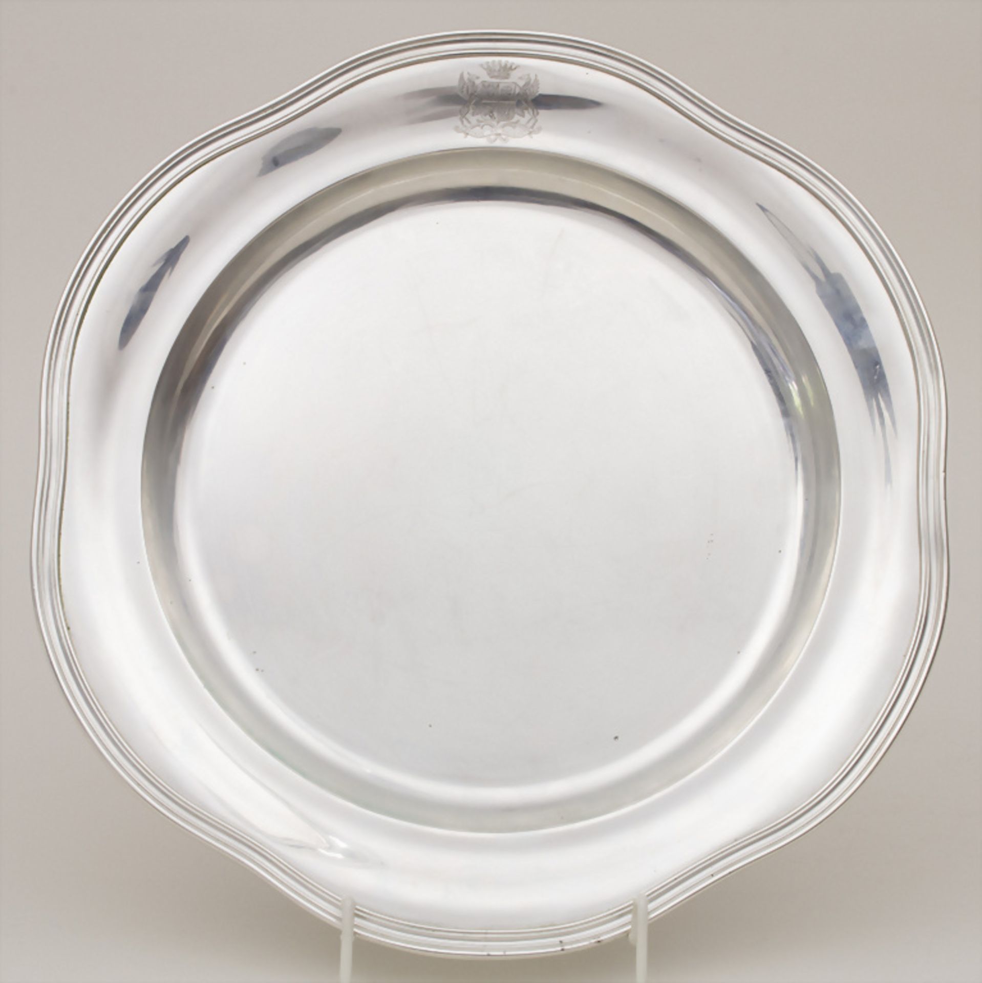 Große Platte / A large silver plate, St. Peterburg, 1851