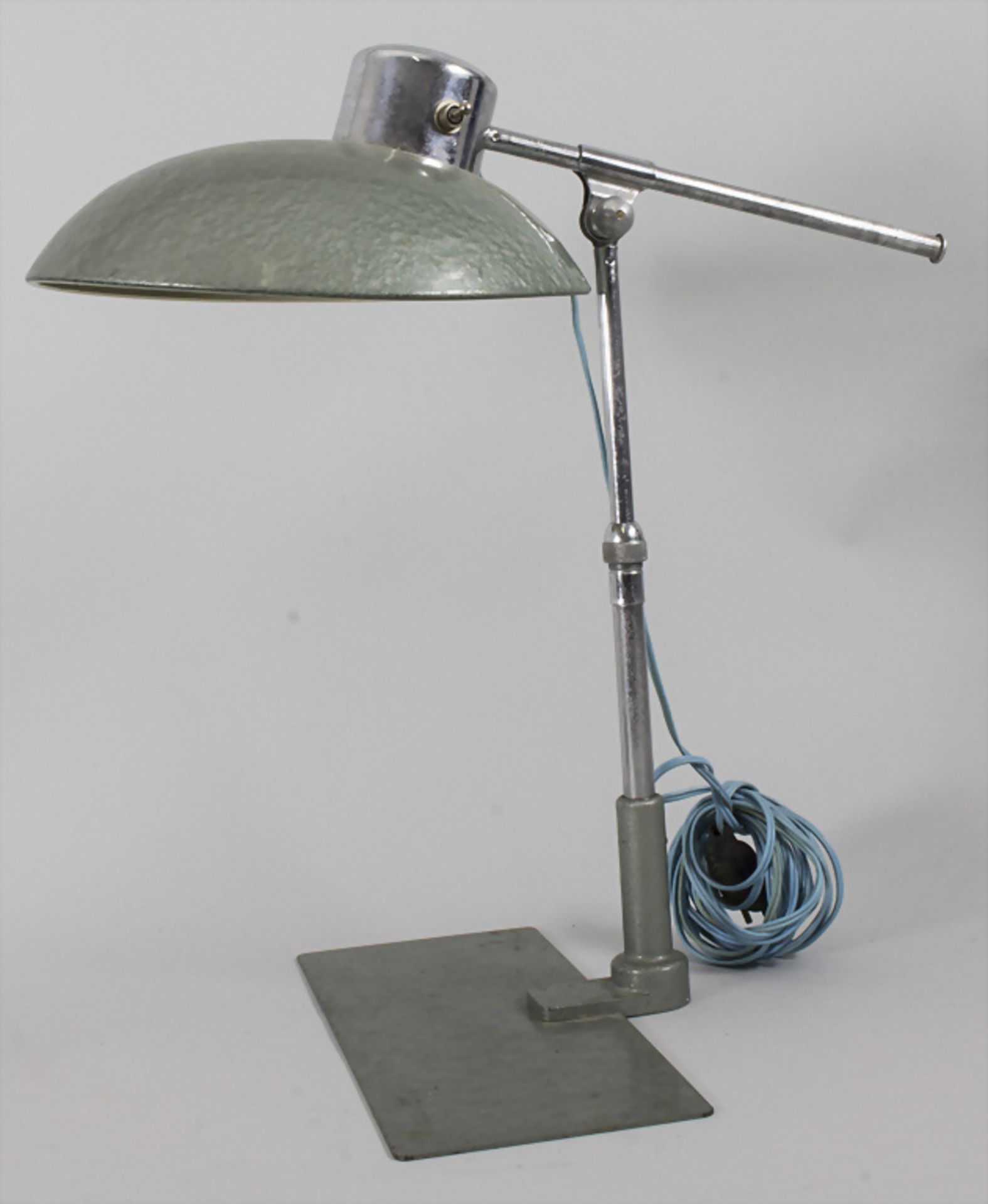 Schreibtischlampe / A desk lamp, Soleré, Paris, um 1950