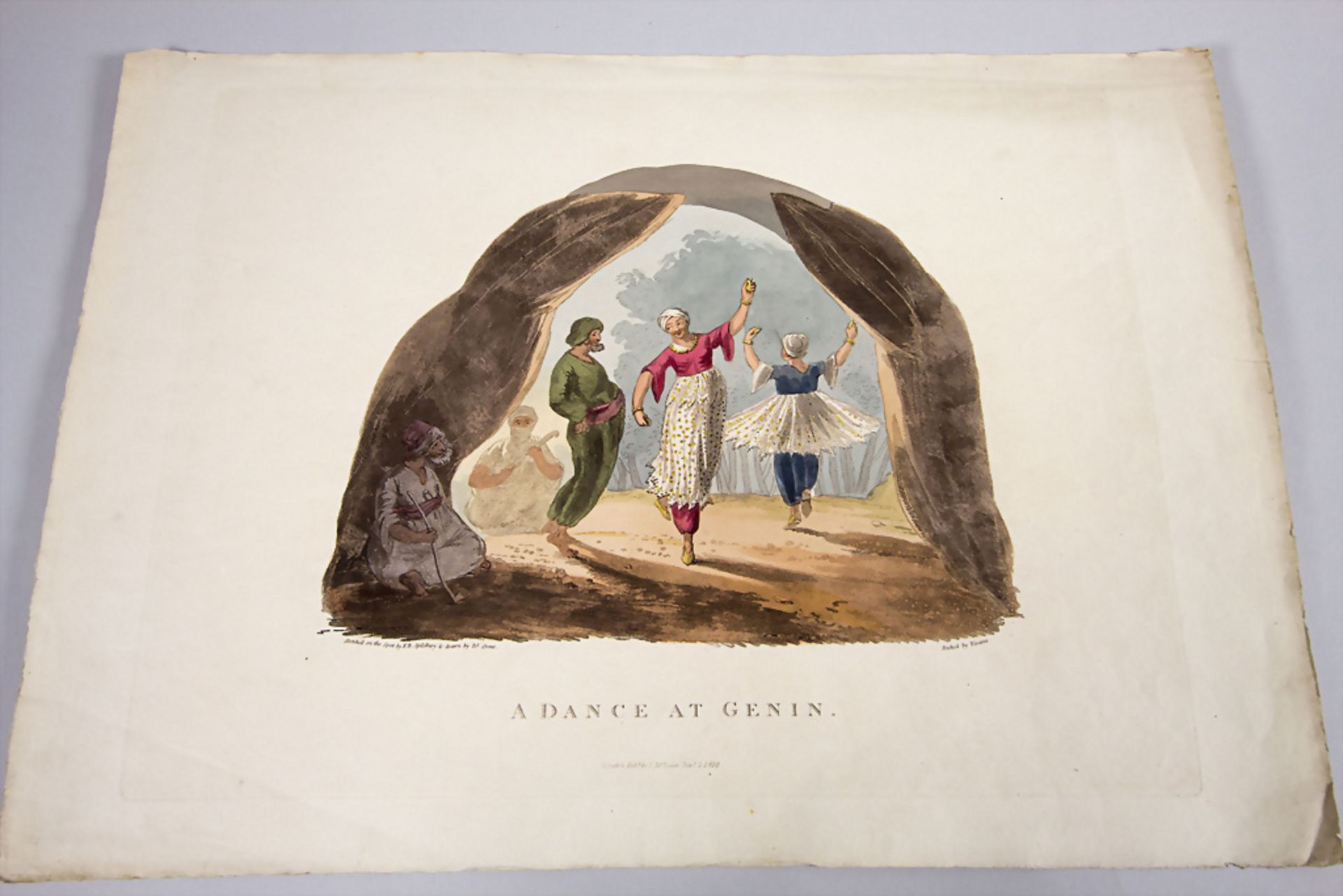 Francis B. Spilsbury, 'A dance at Genin', London, 1819