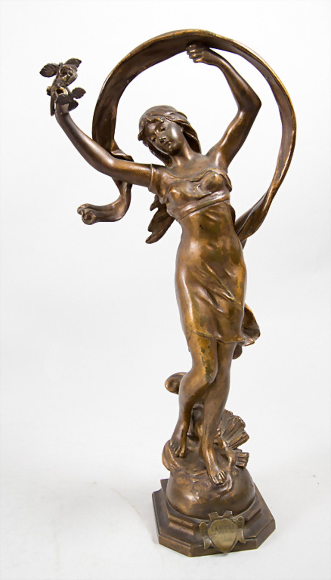 Mathurin Moreau (1822-1912), Bronze Figur 'La Rosée', Frankreich, um 1880