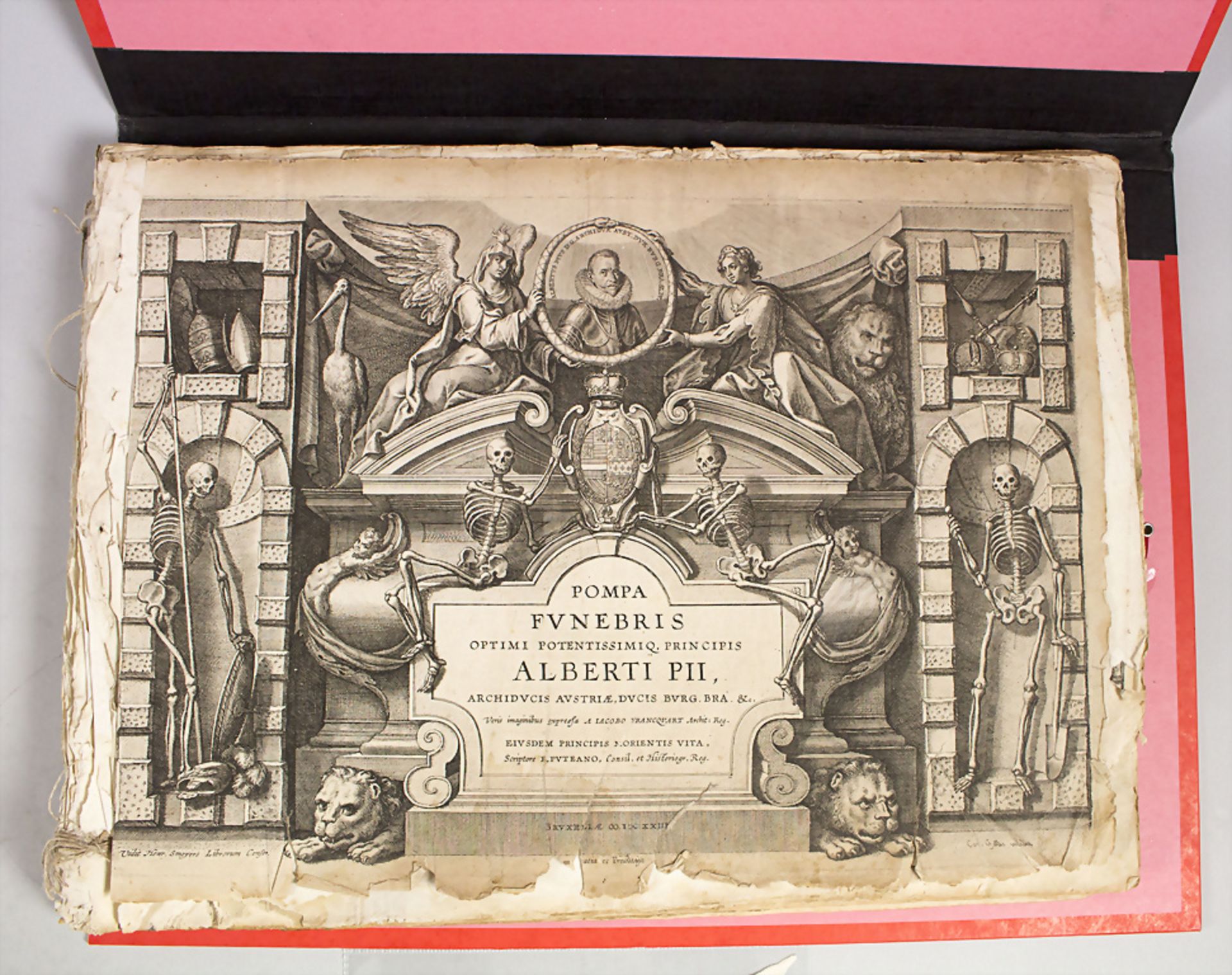 Jacob Franquart (1582-1651): Pompa funebris optimi potentissimiq[ue] principis Alberti Pii, ...