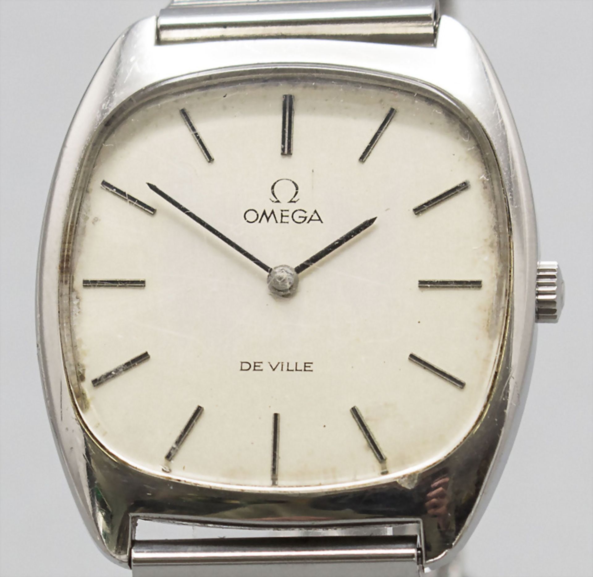 HAU Omega DE VILLE Handaufzug / A men's wrist watch, Schweiz / Swiss, um 1960