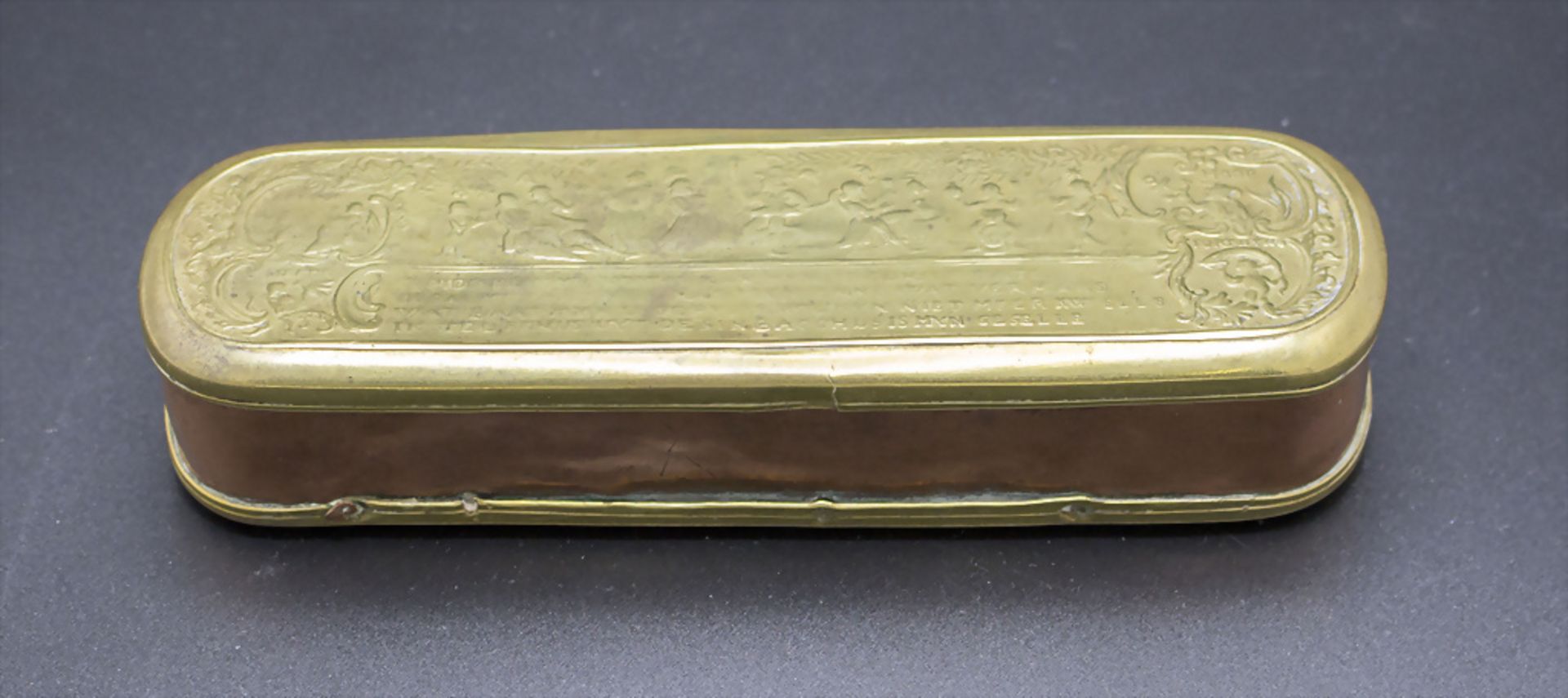 Iserlohner Tabakdose / An Iserlohn tobacco box, 18. Jh.