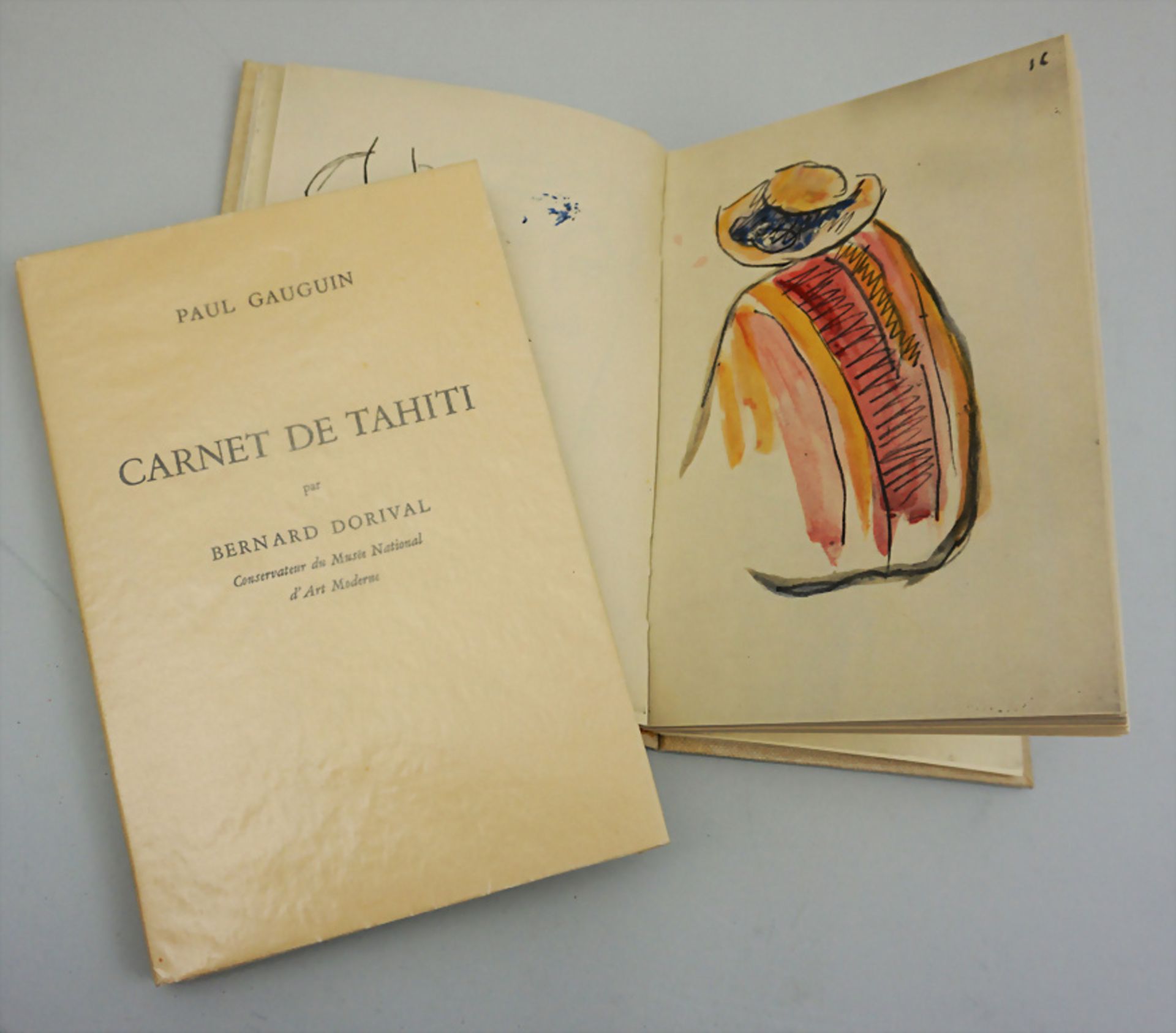 Paul Gauguin: Carnet de Tahiti, Paris, 1954, limitierte Edition