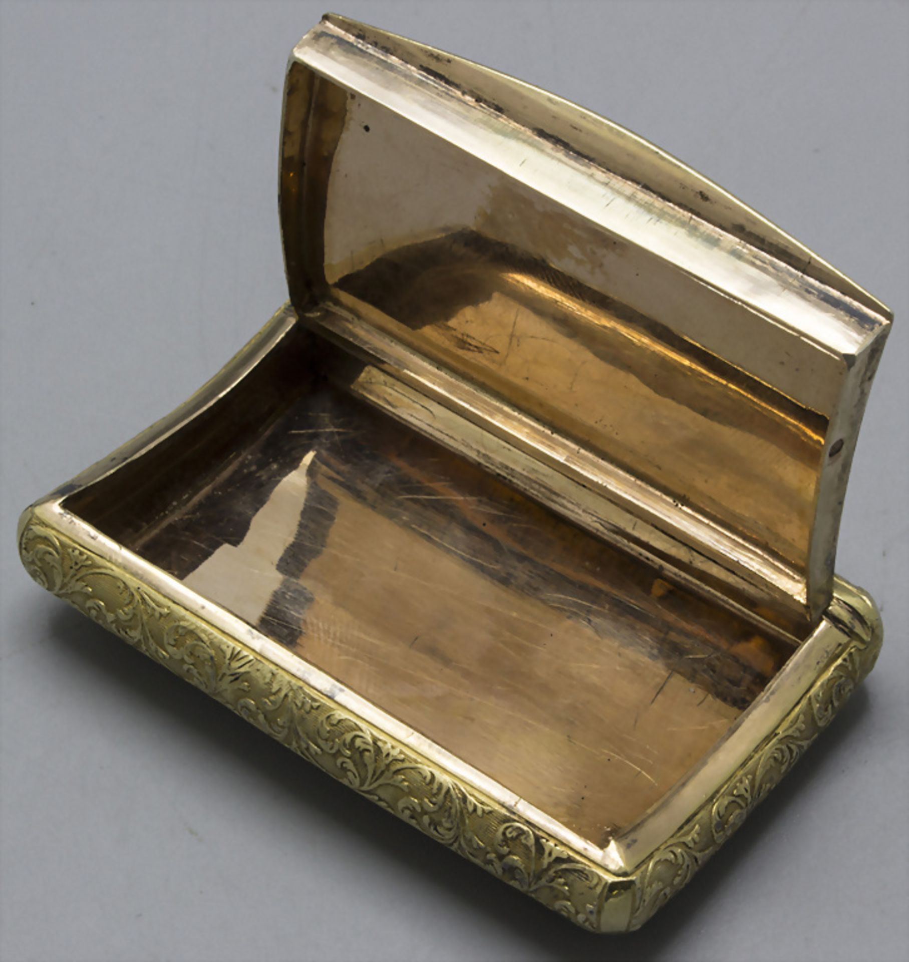 Tabatiere / A gilded silver snuff box, Jean Cheroux, Paris, 1827-1839 - Bild 3 aus 6