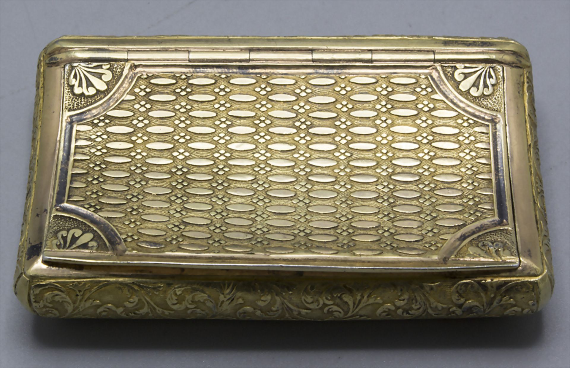 Tabatiere / A gilded silver snuff box, Jean Cheroux, Paris, 1827-1839 - Bild 2 aus 6