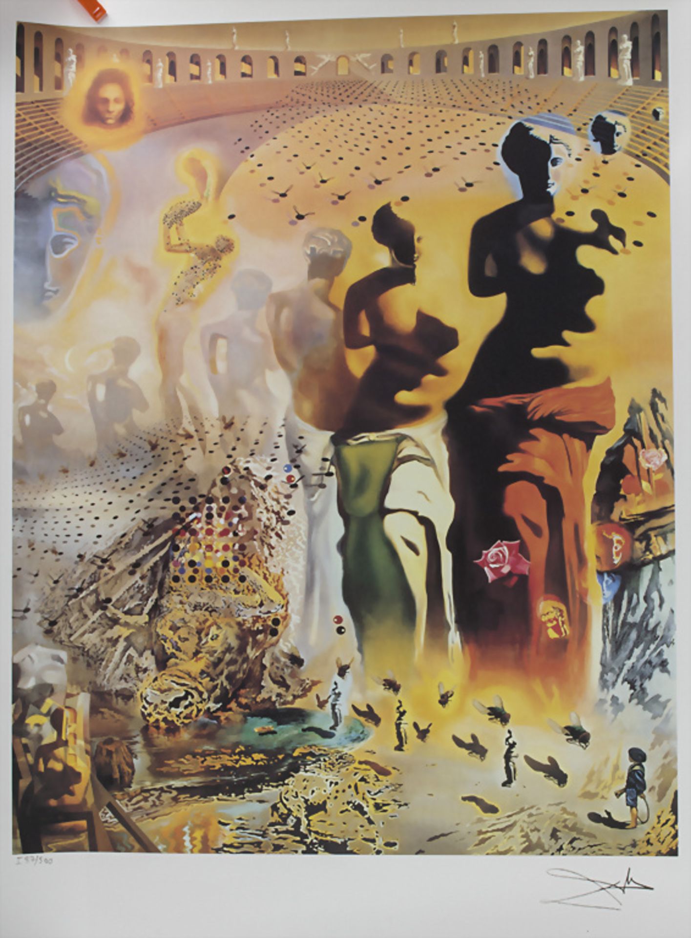 Salvador Dalí (1904-1989), 'Alucinógeno Laminado' / 'The hallucinating Torero'