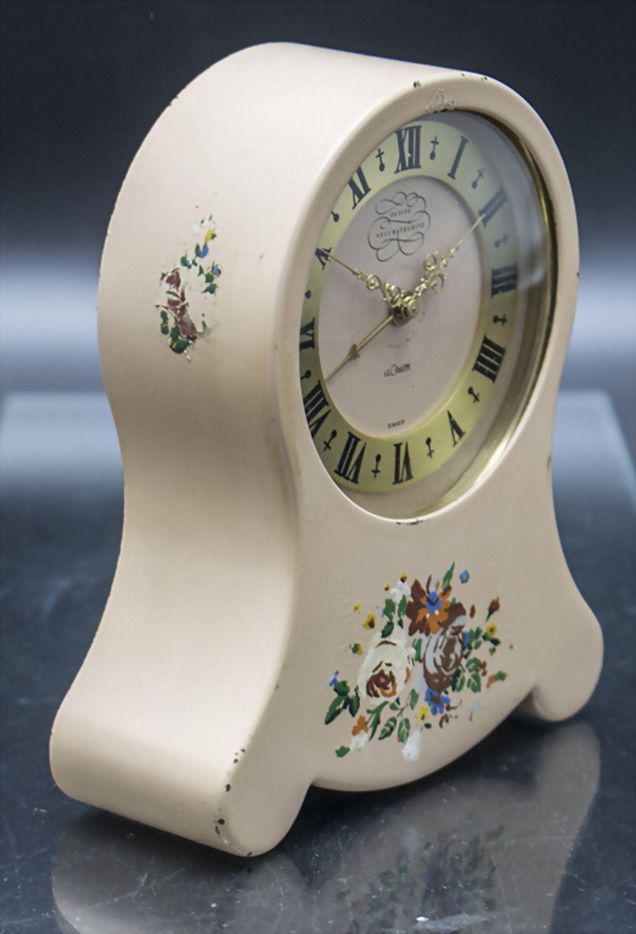 Vintage Jaeger Le Coultre Musikwecker / Vintage Jaeger Le Coultre musical alarm clock, ... - Image 3 of 7