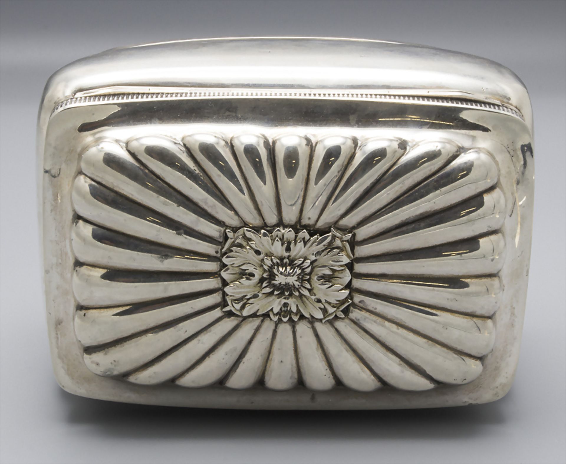 Deckeldose / A covered silver bowl, Hessels, Breda, 1835 - Image 5 of 9