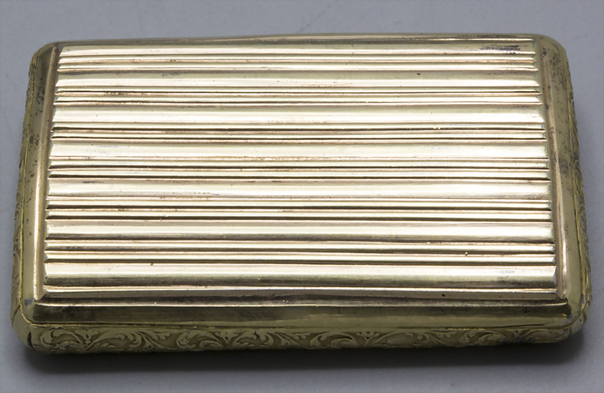 Tabatiere / A gilded silver snuff box, Jean Cheroux, Paris, 1827-1839 - Bild 4 aus 6