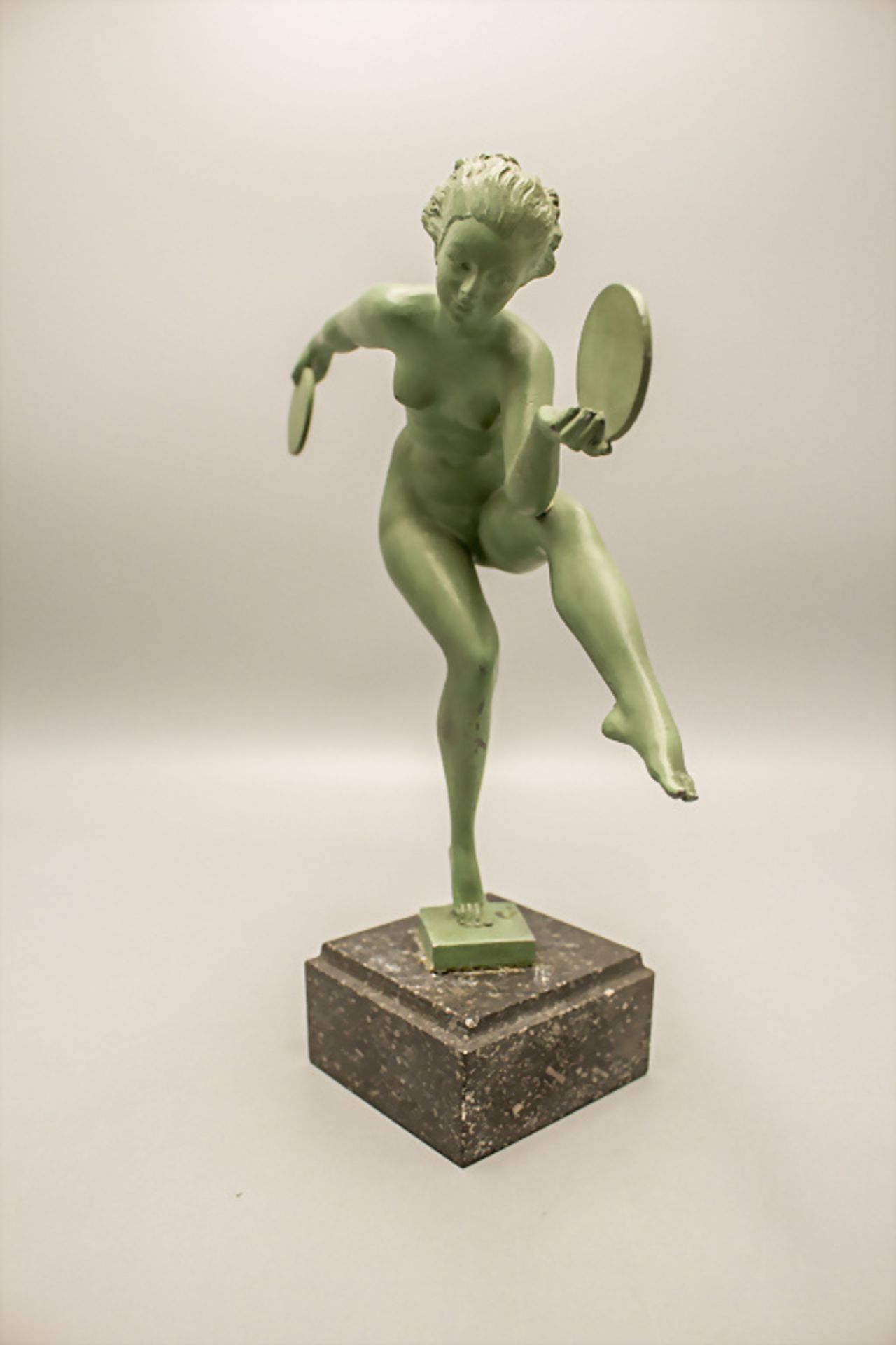 Marcel André Bouraine (1886-1948), Art Déco Plastik 'Heidnischer Tanz' / An Art Deco sculpture ... - Image 2 of 6