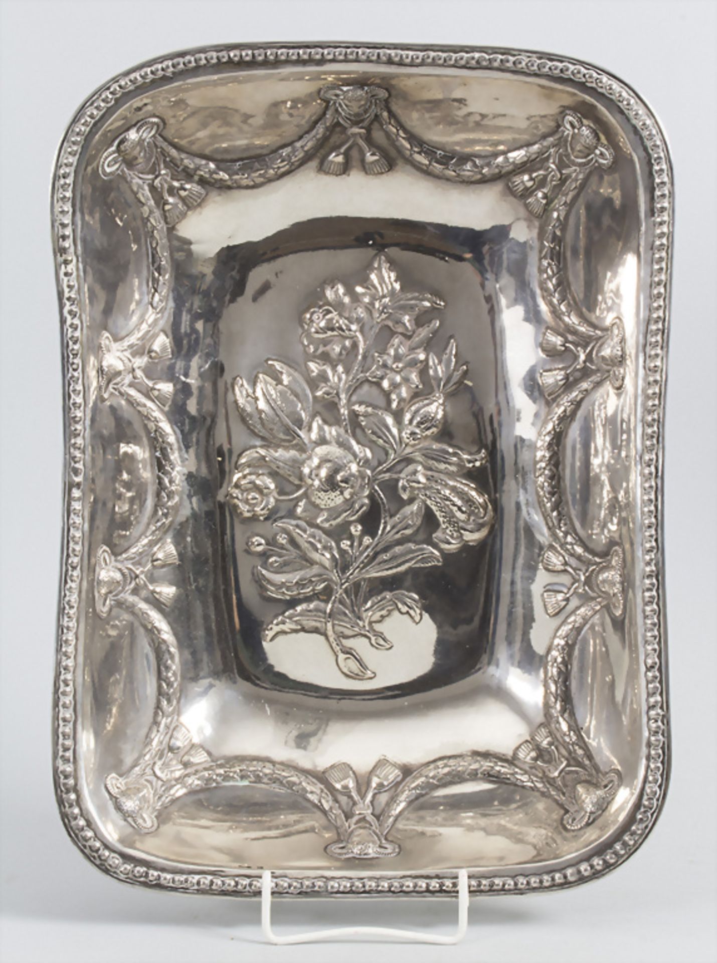 Etrog Schale / A Sukkot (Sukkes) silver bowl, Breslau / Wrocław, um 1800
