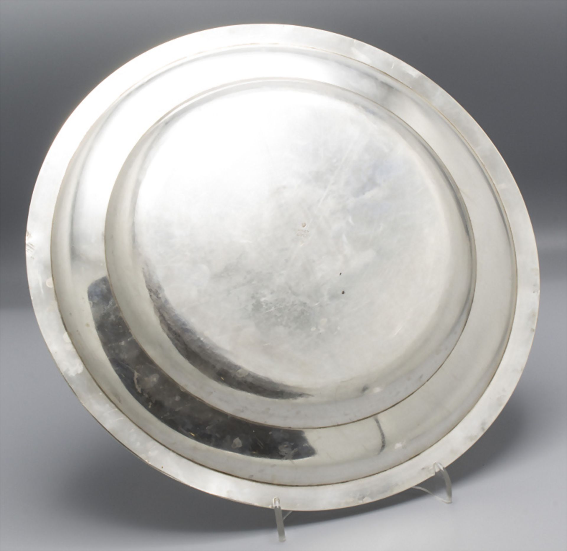 12 Silberteller / 12 assiettes en argent massif / A set of 12 silver plates, Odiot, Paris, um 1870 - Image 27 of 29