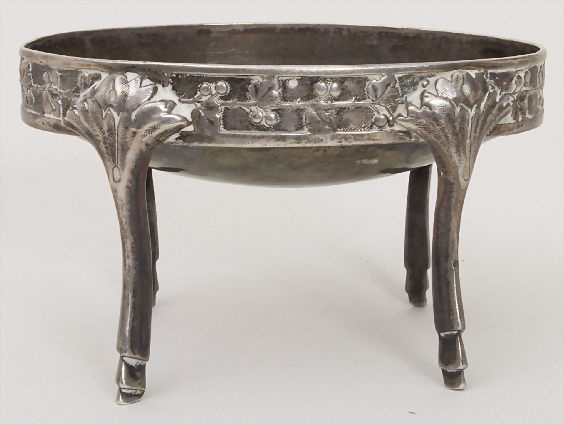 Empire Saliere / An Empire silver open salt, IG Sedelmayer, Wien, um 1807