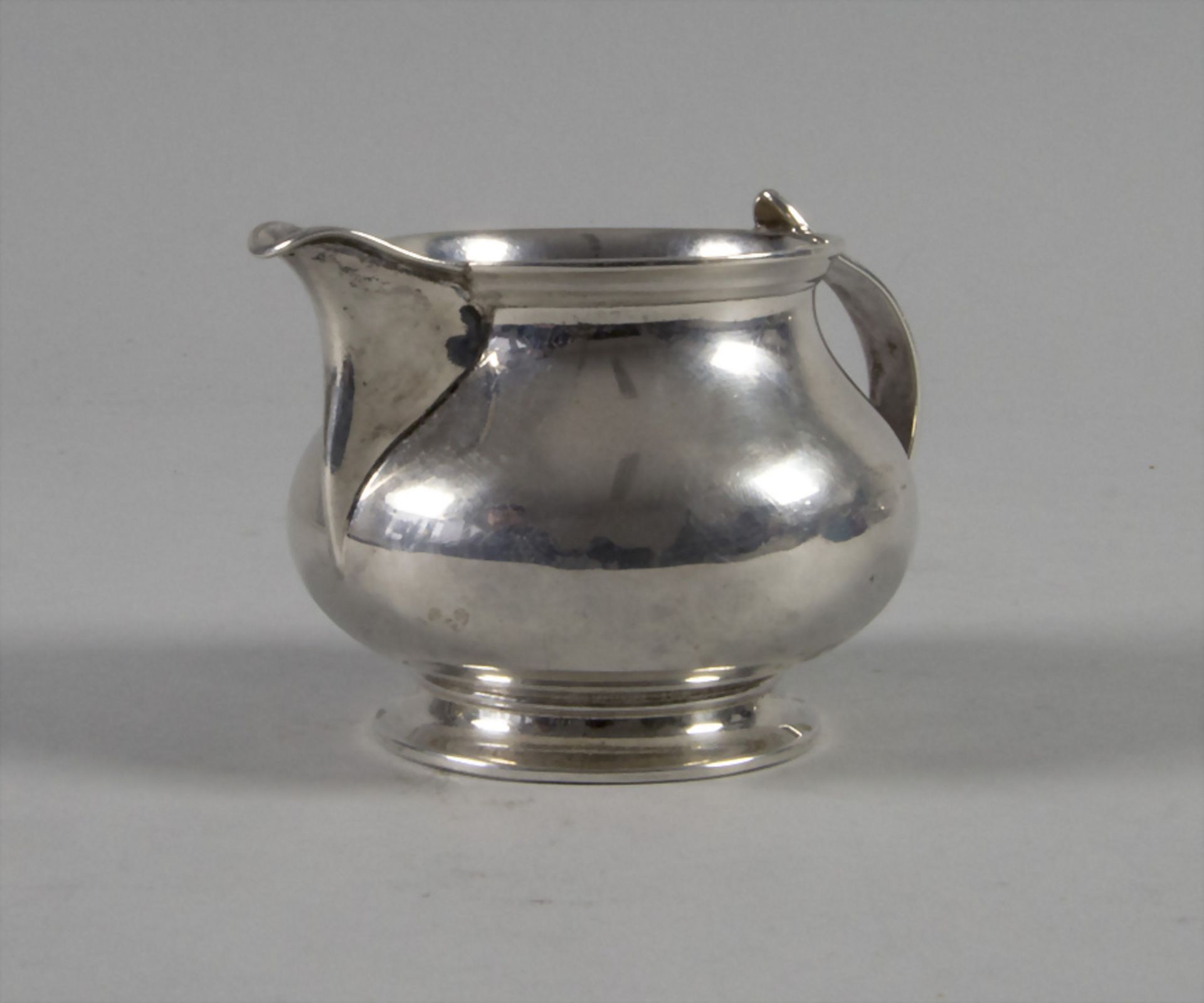 Art Déco Milchkännchen / A silver Art Deco creamer, Johannes Siggard, Dänemark, 1936