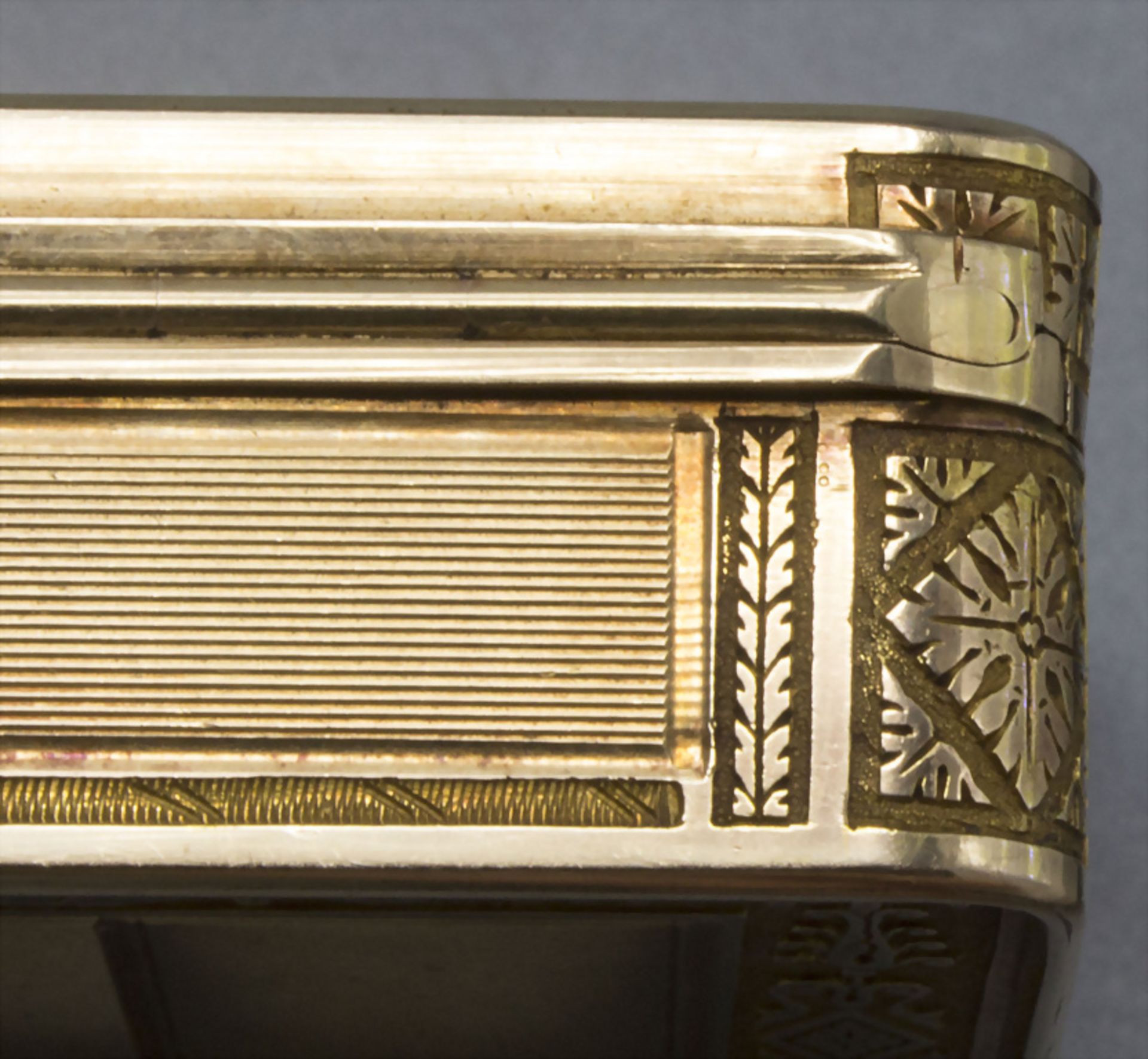 Tabatiere / Schnupftabakdose / An 18k gold snuff box, Genf / Geneve, um 1790 - Bild 10 aus 13