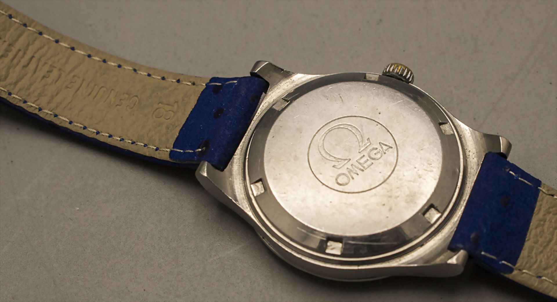 HAU Omega Genève Automatik / A men's wrist watch, Schweiz / Swiss, um 1965 - Bild 3 aus 3