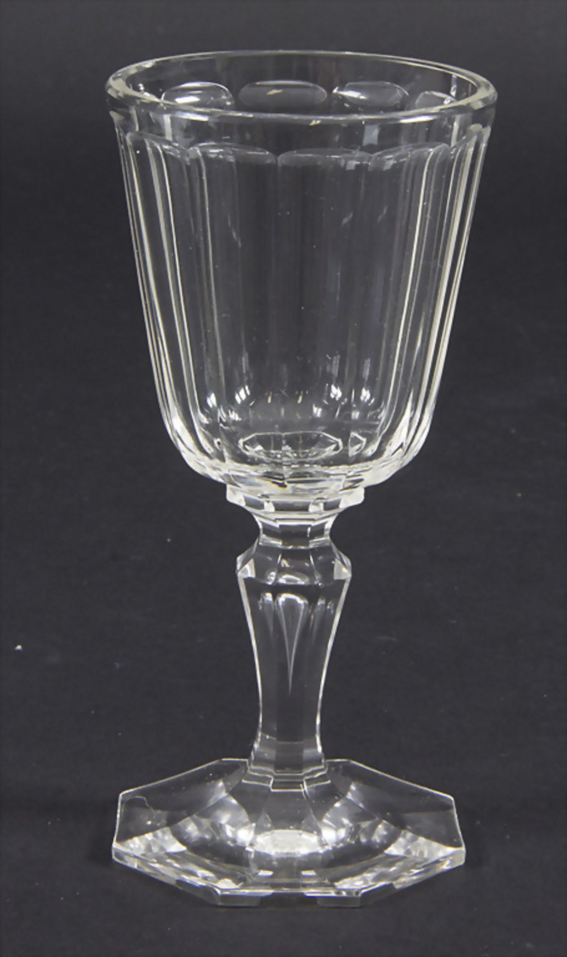 Weißweinglas / A white wine glass, J. & L. Lobmeyr, Wien, um 1900 - Bild 2 aus 4