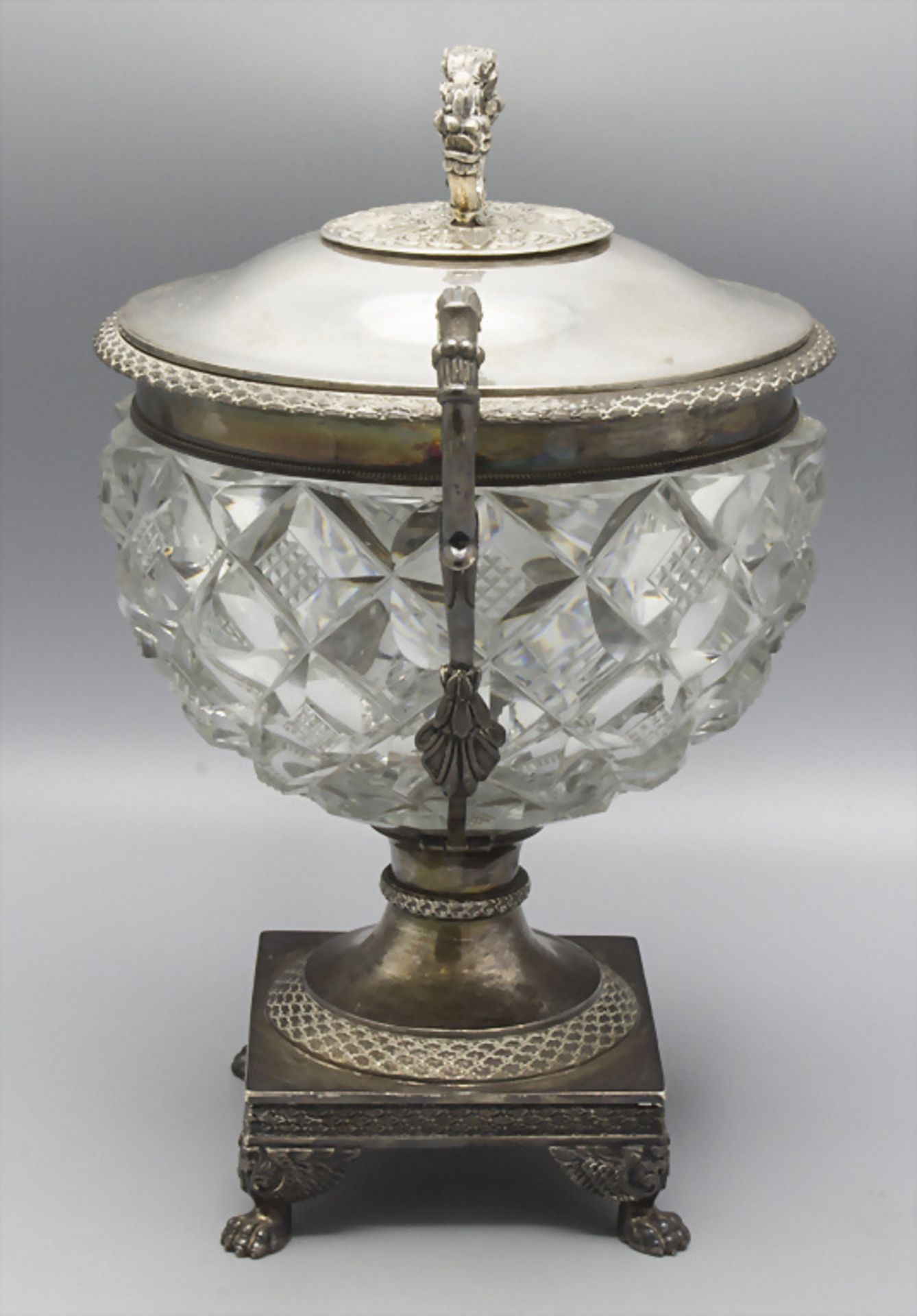 Konfektschale / A silver candy bowl, D. Legrand, Paris, 1819-1839 - Image 2 of 12