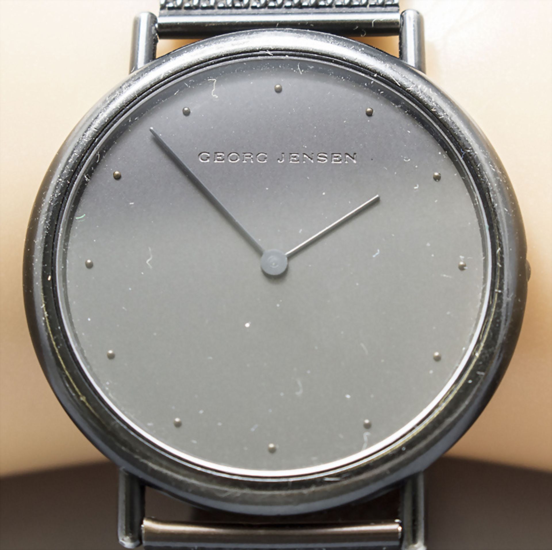 HAU Thorup & Bonderup / A wrist watch Thorup & Bonderup, Georg Jensen, Dänemark, 1980er Jahre