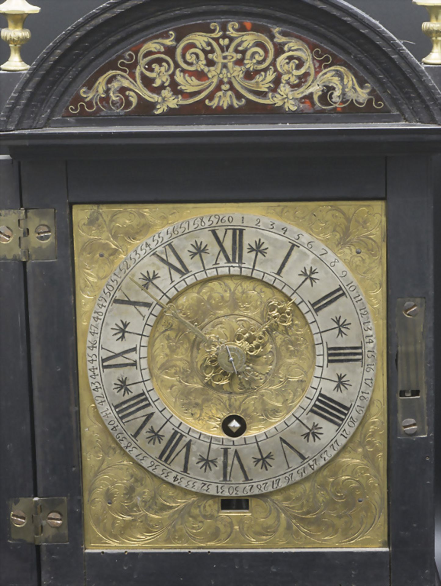 Louis XIV Boulle-Uhr / Kaminuhr / A French Boulle clock, Nicolas Gribelin 1637-1719, Paris, um 1690 - Bild 2 aus 5
