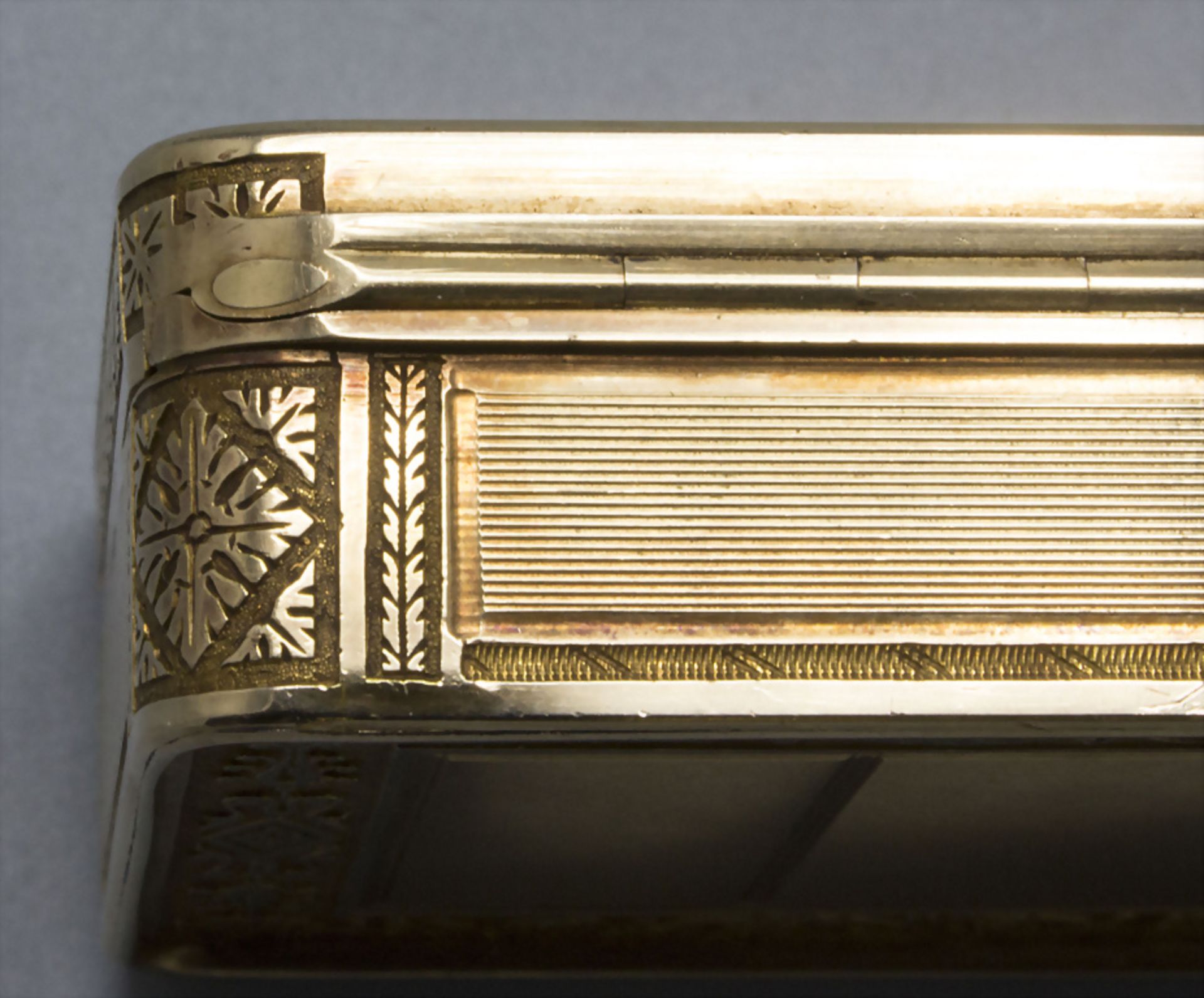 Tabatiere / Schnupftabakdose / An 18k gold snuff box, Genf / Geneve, um 1790 - Bild 9 aus 13