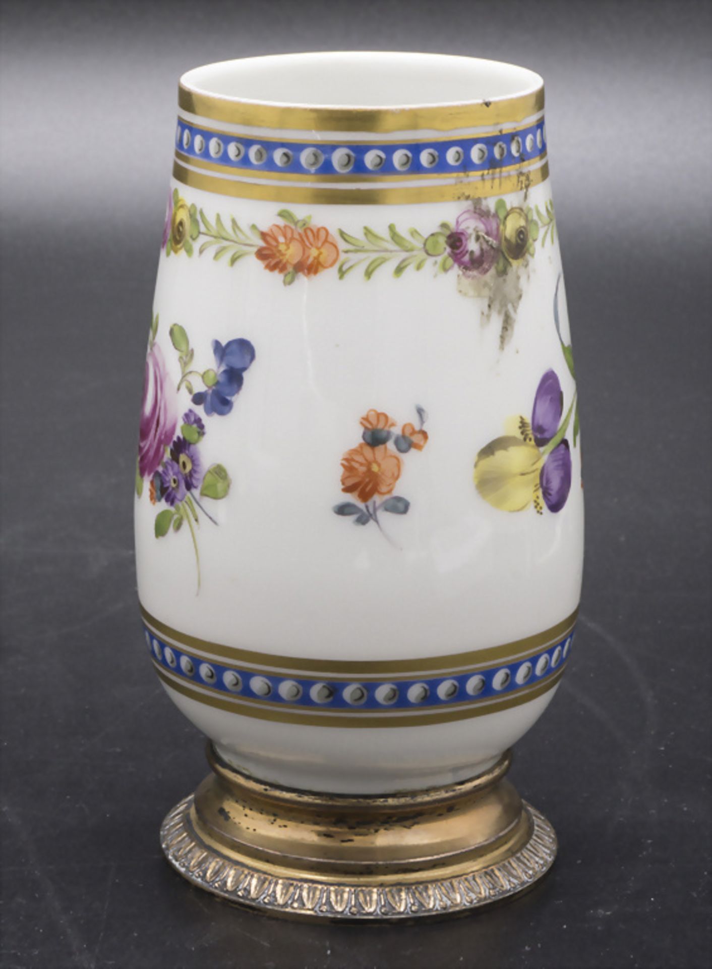 Vase mit Silbermontur / A vase with silver mount, Frankreich, um 1880 - Image 4 of 7
