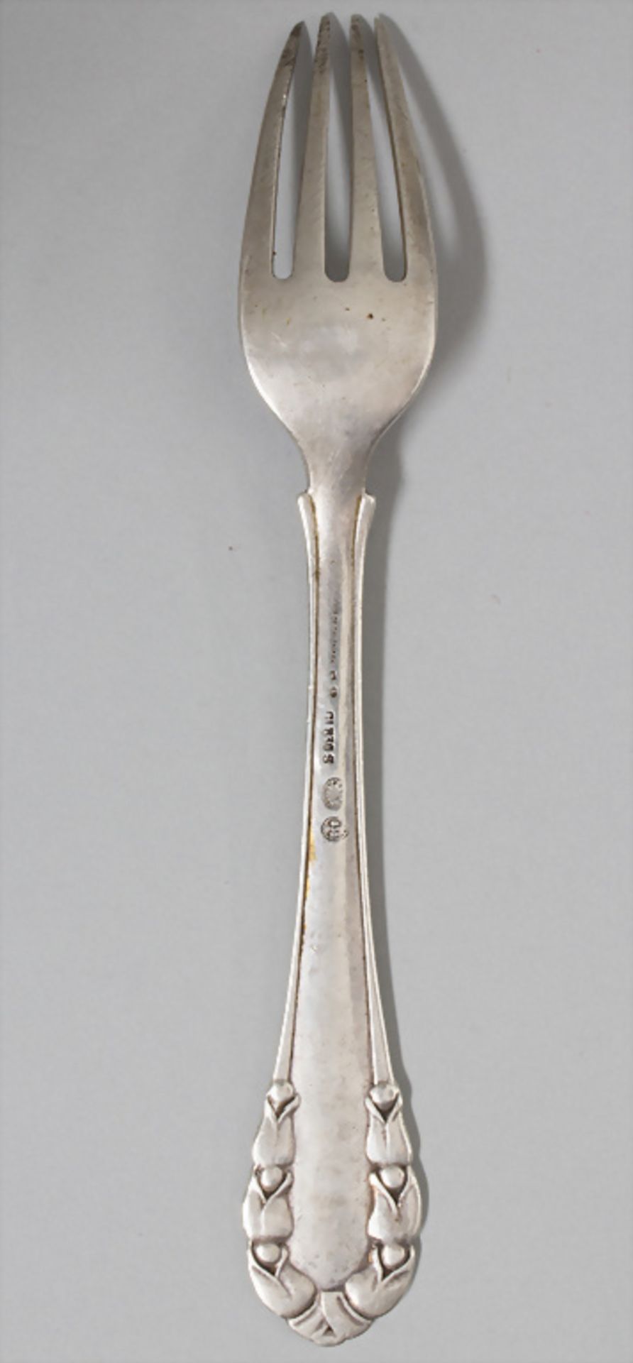 Gabel 'Maiglöckchen' / A fork 'Lily of the Valley', Georg Jensen, Kopenhagen / København, 1933-44 - Bild 2 aus 4