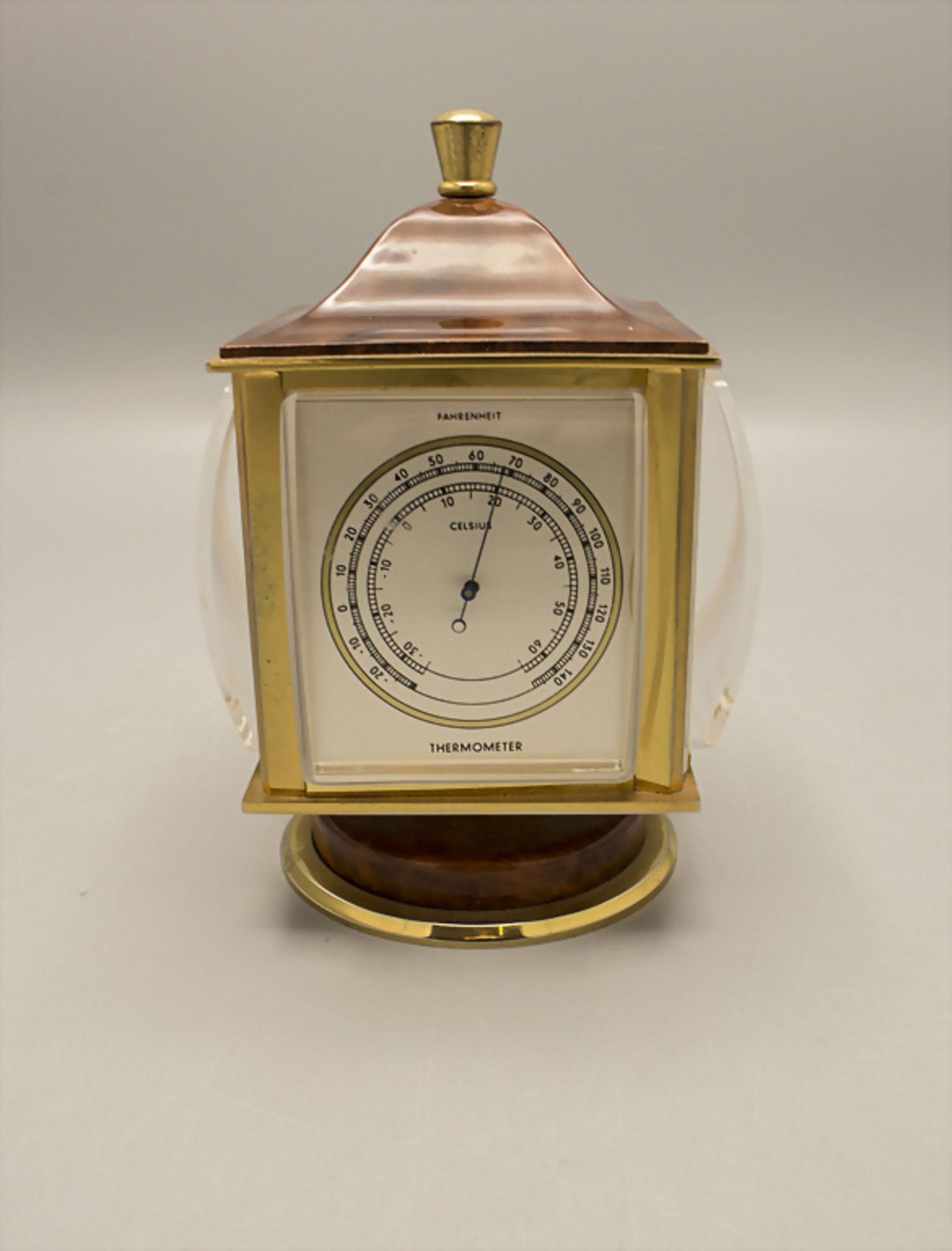 Angelus Tischuhr und Wetterstation / An Angelus Compendium desk clock, Schweiz, 1950er