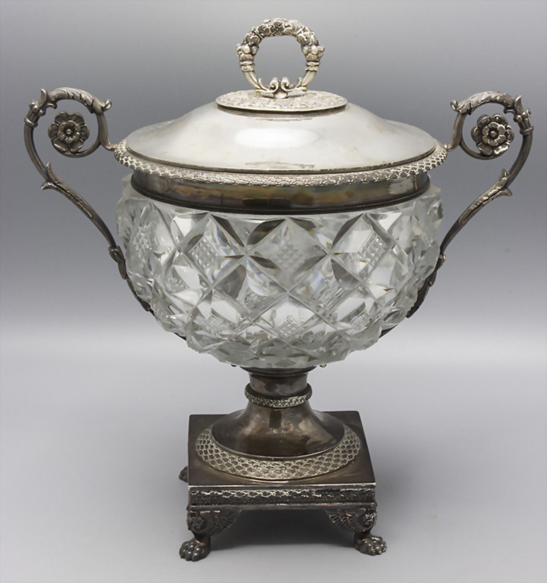 Konfektschale / A silver candy bowl, D. Legrand, Paris, 1819-1839 - Image 3 of 12