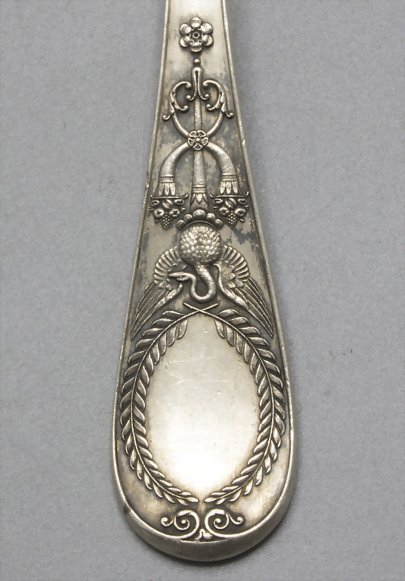 3 Löffel / 3 silver spoons, CARL FABERGÉ, Sankt Petersburg, um 1900 - Bild 3 aus 4