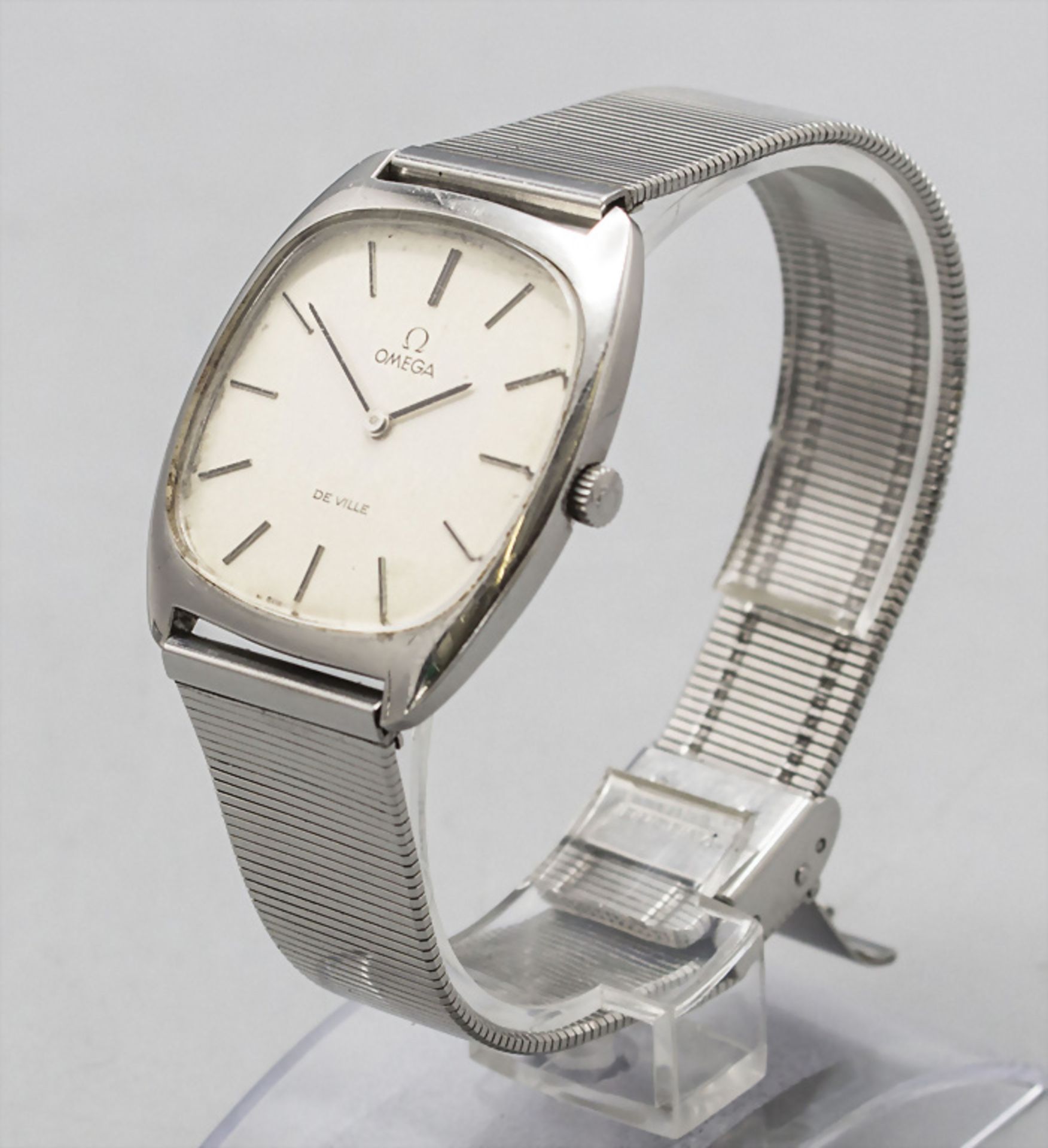 HAU Omega DE VILLE Handaufzug / A men's wrist watch, Schweiz / Swiss, um 1960 - Image 2 of 2