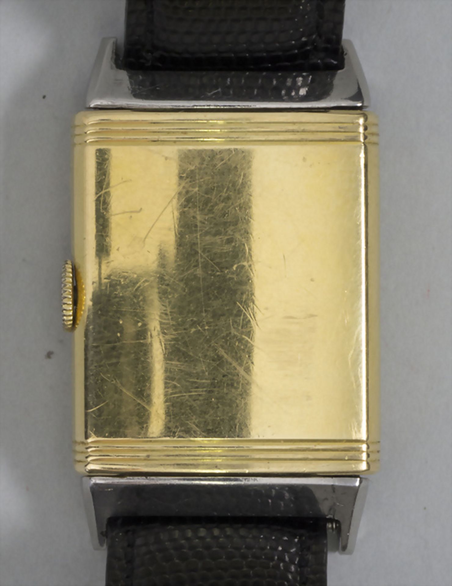 Herrenarmbanduhr Reverso / A men's wristwatch, Jaeger Le Coultre, Schweiz, um 1935 - Bild 4 aus 5