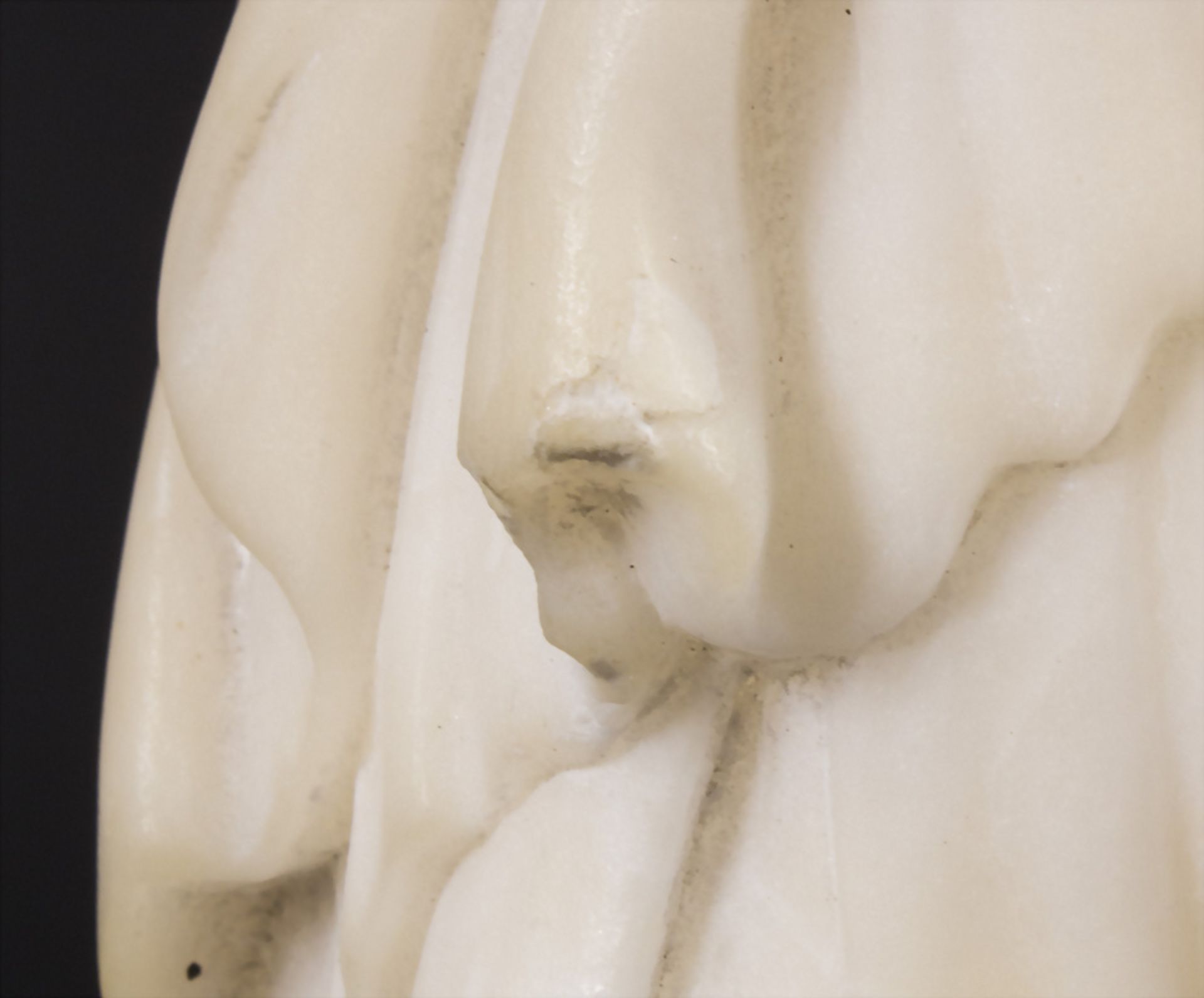 Alabaster Figur / An alabaster sculpture, Italien, um 1900 - Bild 10 aus 11