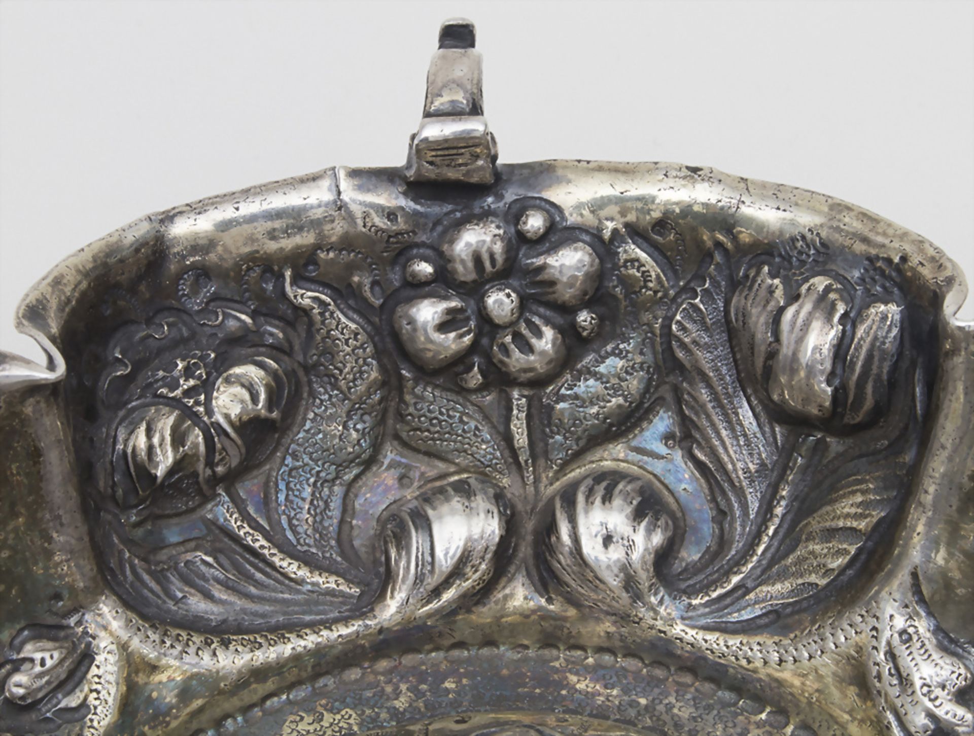 Branntweinschale / A silver teste vin, Linz, um 1680 - Bild 8 aus 10