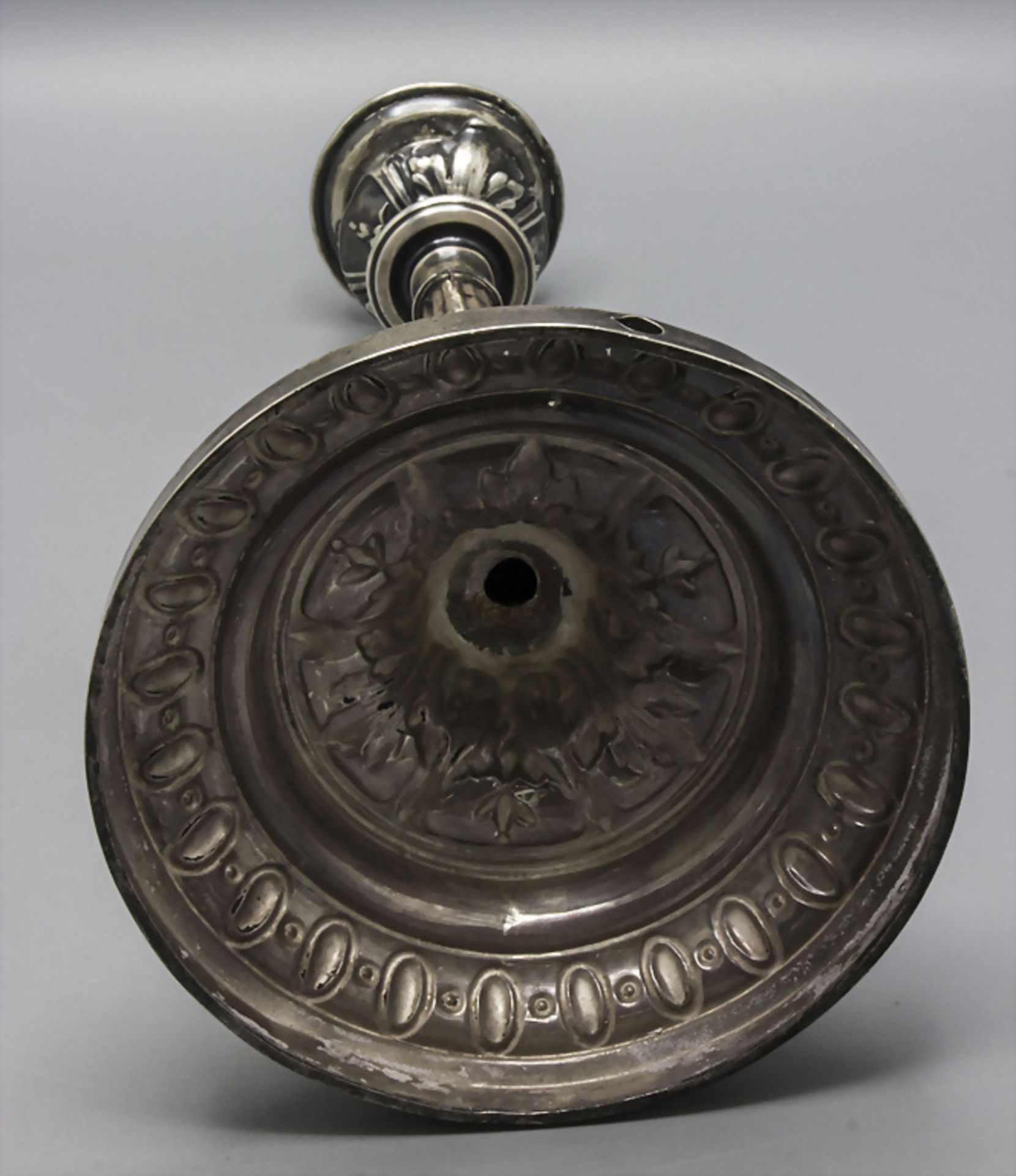 Silber-Leuchter / A silver candlestick, Paris, 19. Jh. - Image 3 of 4