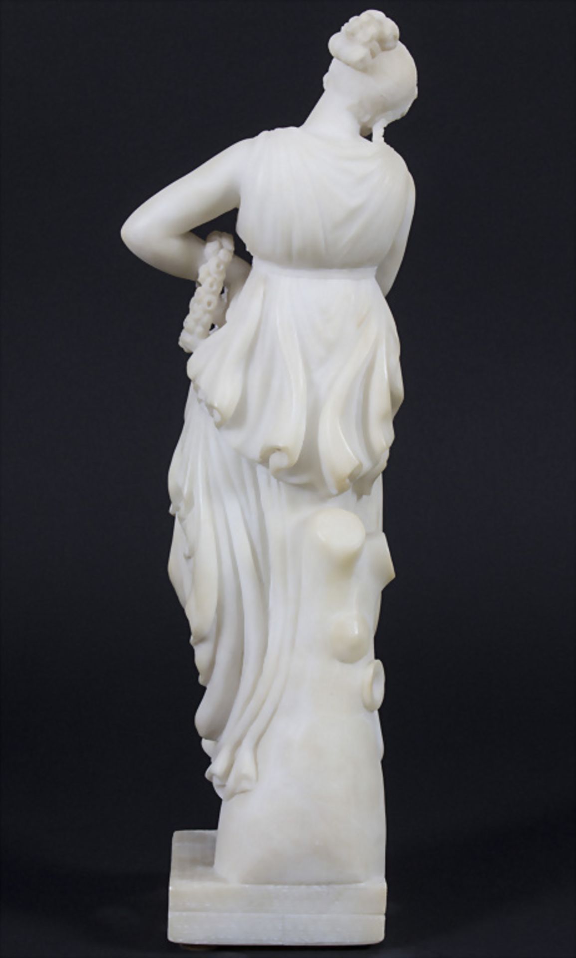 Alabaster Figur / An alabaster sculpture, Italien, um 1900 - Bild 6 aus 11