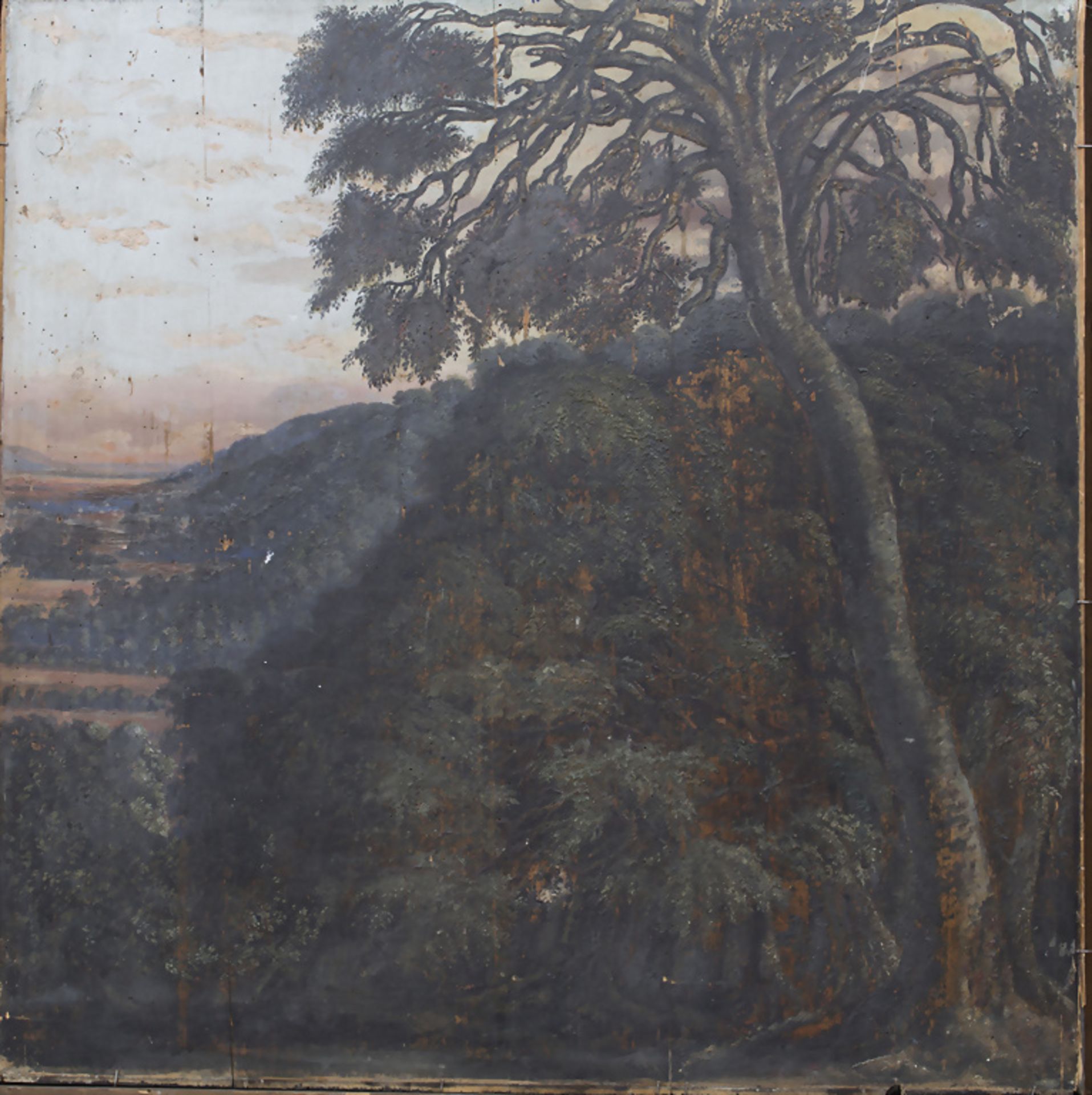 Künstler des 18. Jh., 'Hügellandschaft mit Figurenstaffage' / 'A hilly landscape with figures' - Bild 9 aus 9