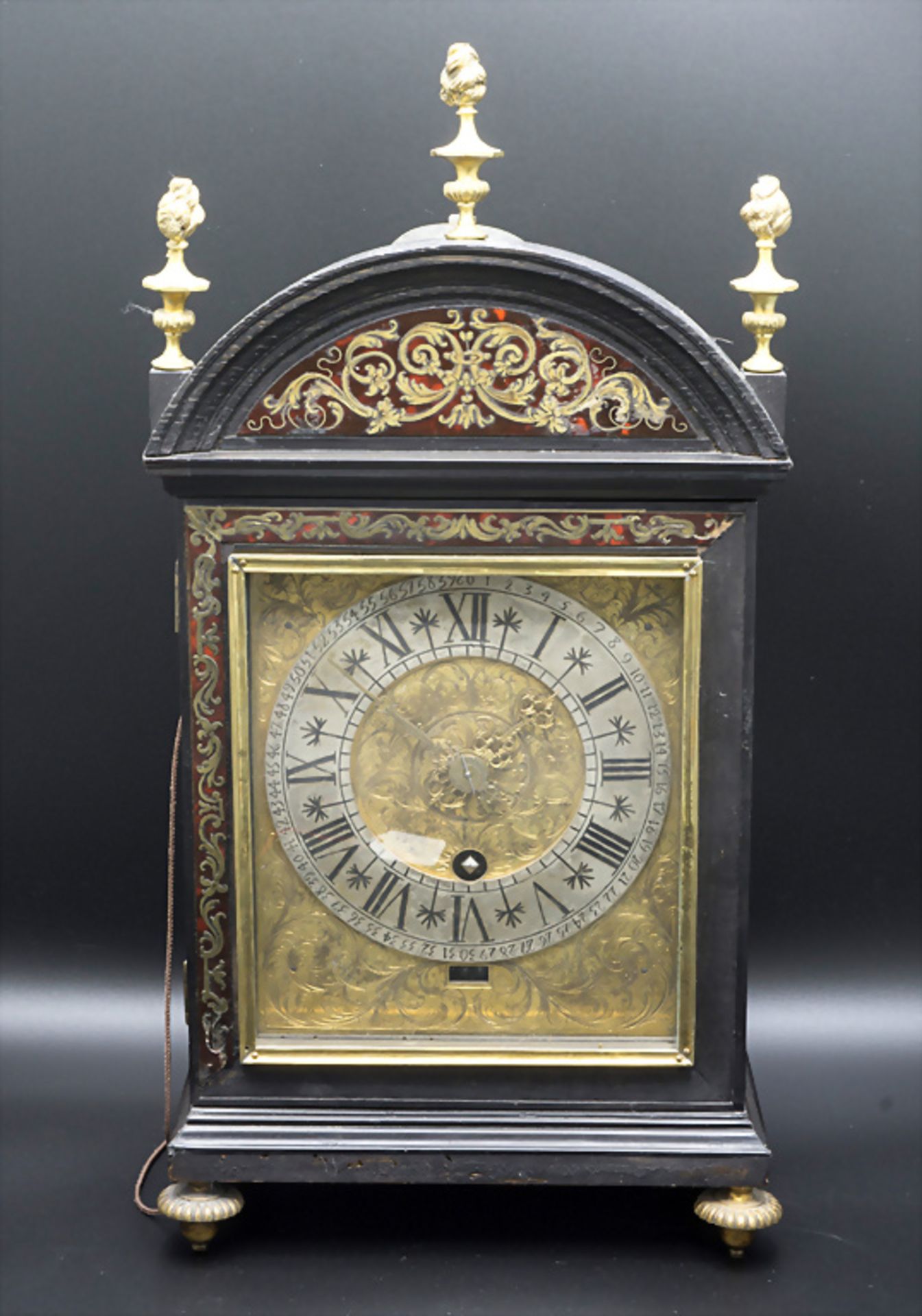 Louis XIV Boulle-Uhr / Kaminuhr / A French Boulle clock, Nicolas Gribelin 1637-1719, Paris, um 1690