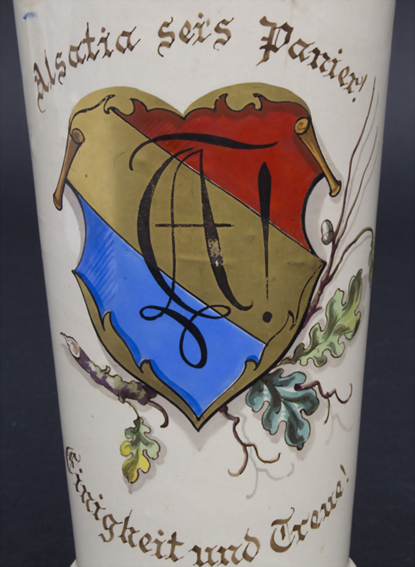 Studentika Becher / A student pottery beaker, Villeroy & Boch, Mettlach, um 1907 - Image 2 of 7