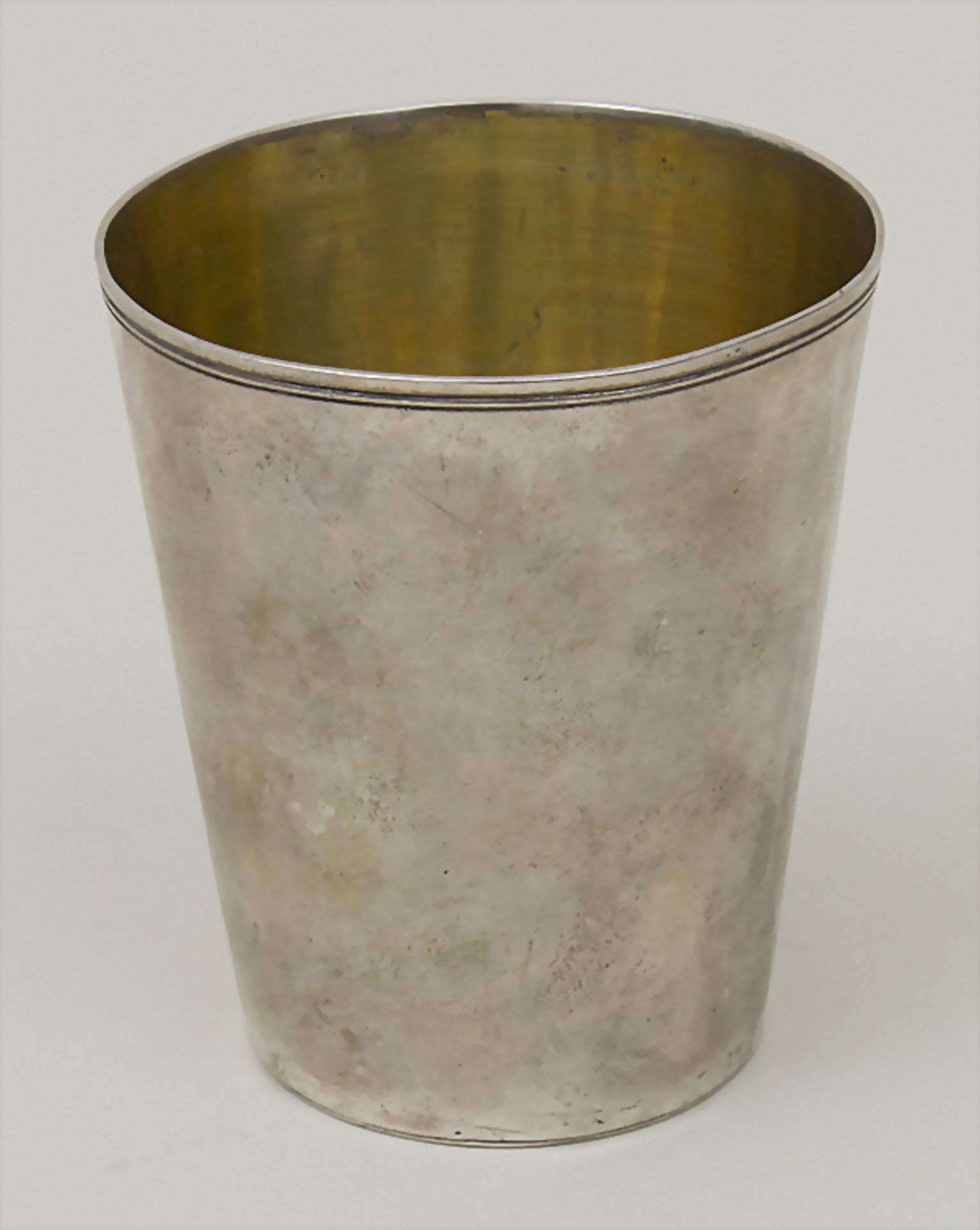 Empire Reisebecher / A silver Empire goblet, Johann Gottlieb Kohlheim, Berlin, um 1800