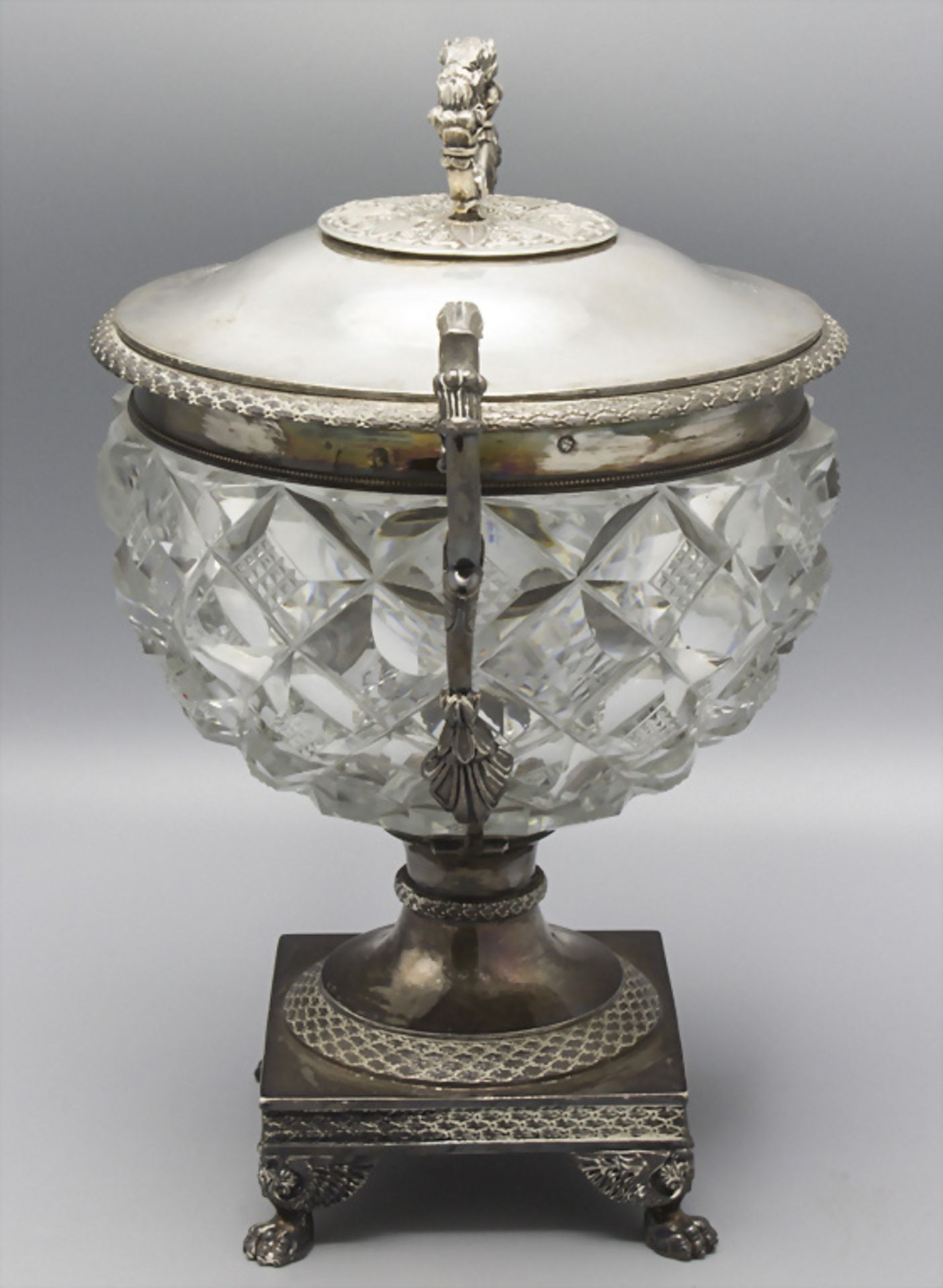 Konfektschale / A silver candy bowl, D. Legrand, Paris, 1819-1839 - Image 4 of 12